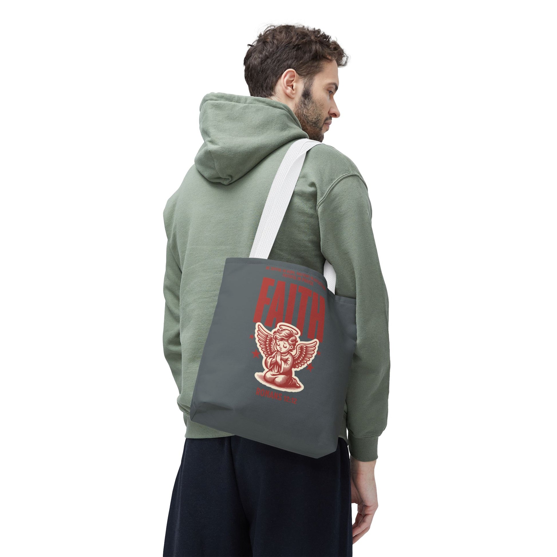Faith-Inspired Tote Bag: Stylish & Versatile, Gift for Holidays, Shopping, Encouragement, Inspirational Gift, Eco-Friendly Bag