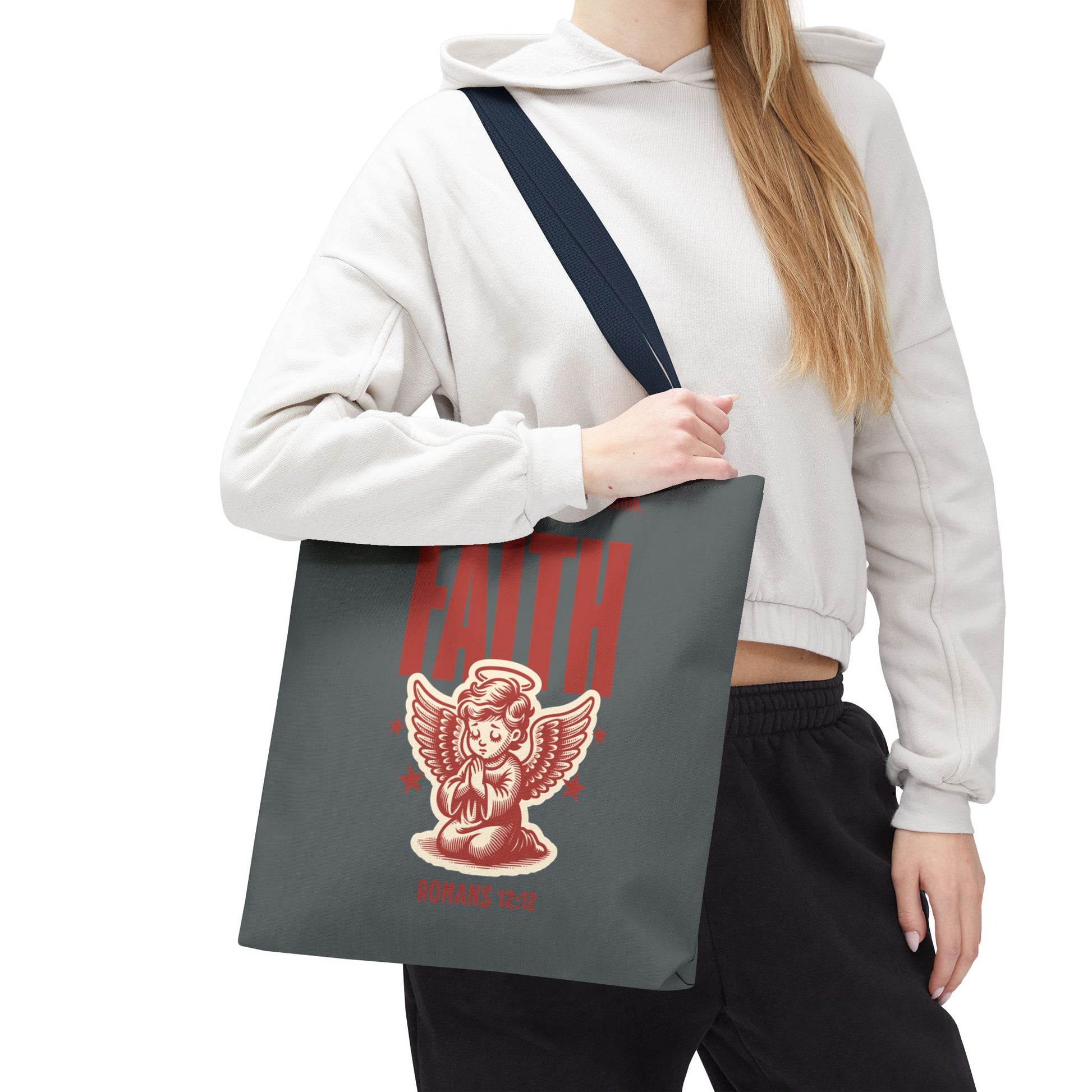 Faith-Inspired Tote Bag: Stylish & Versatile, Gift for Holidays, Shopping, Encouragement, Inspirational Gift, Eco-Friendly Bag