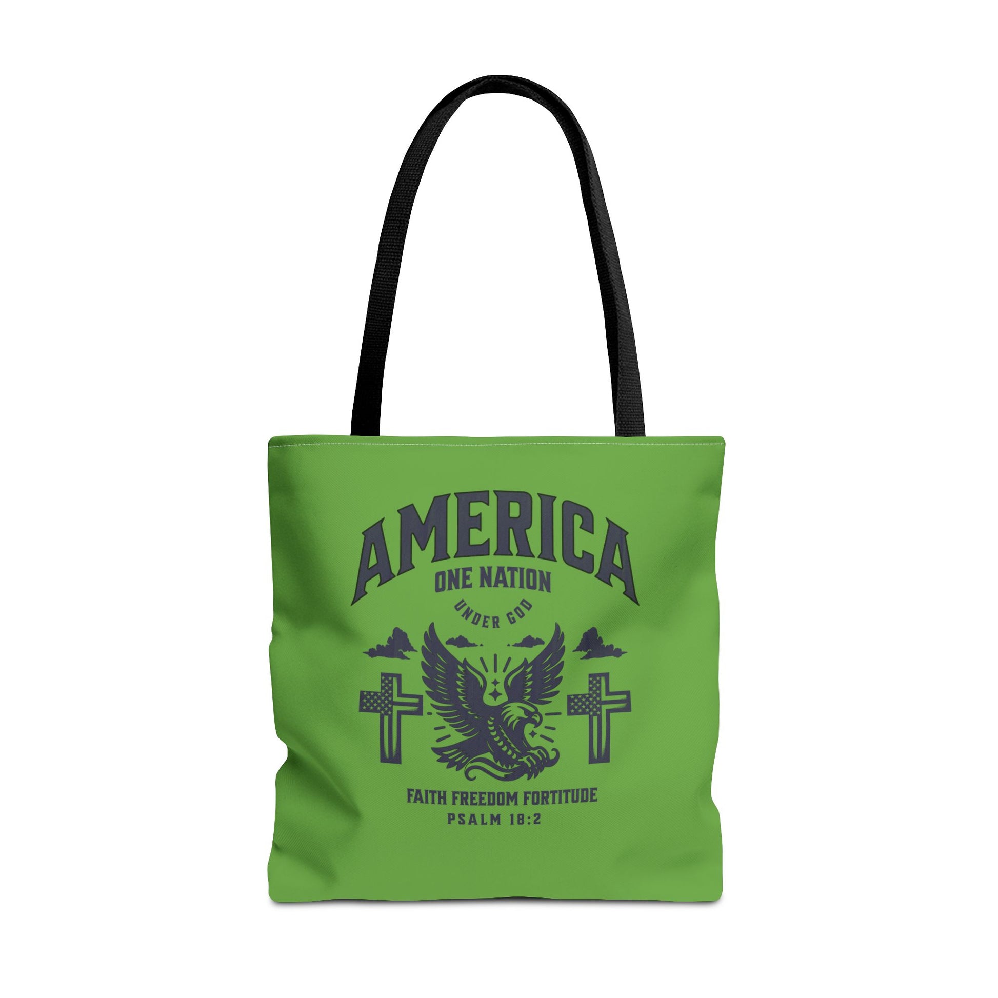 ⭐ America Faith Tote Bag – Bold Patriotic & Faith Statement