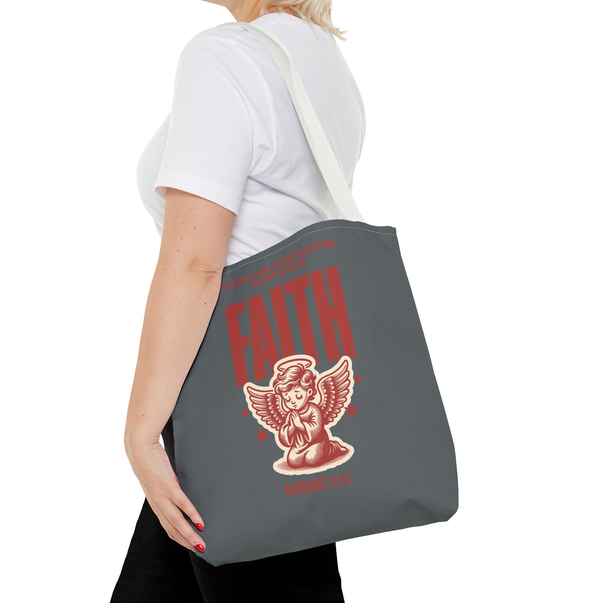 Faith-Inspired Tote Bag: Stylish & Versatile, Gift for Holidays, Shopping, Encouragement, Inspirational Gift, Eco-Friendly Bag