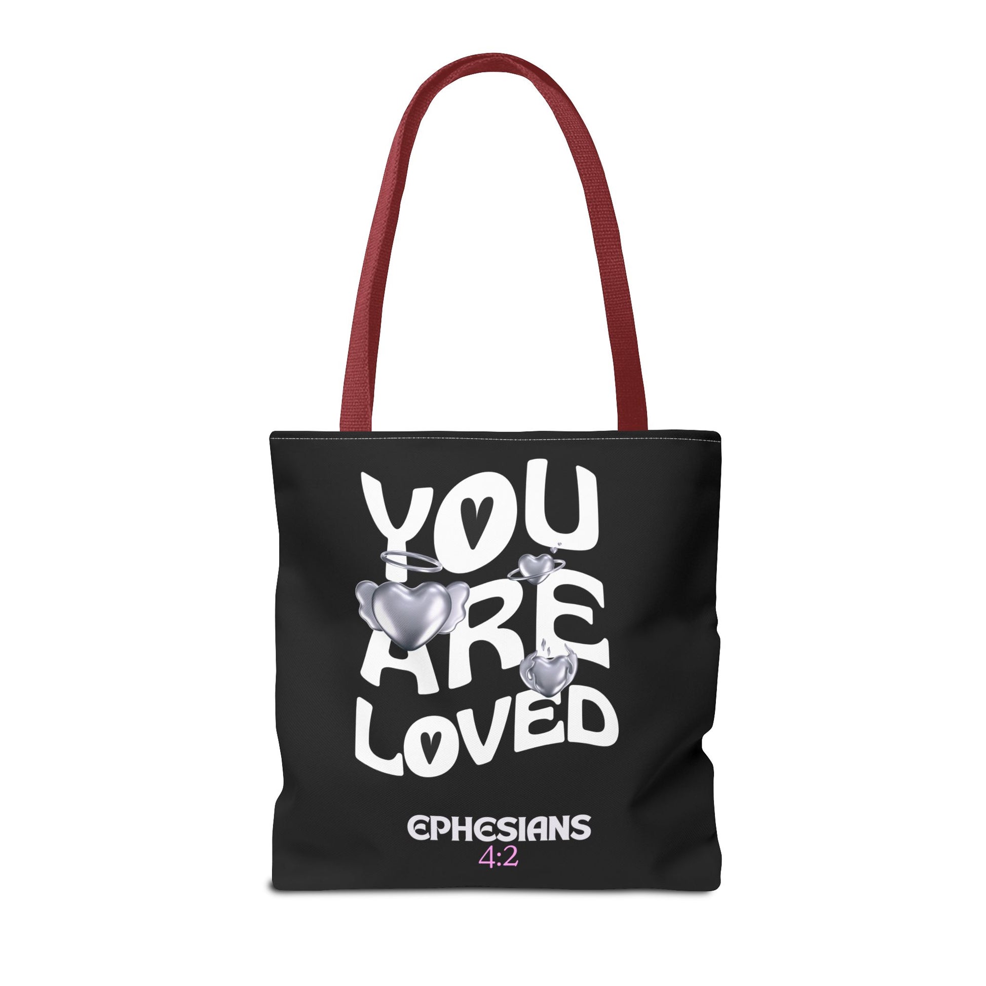 ⭐ "You Are Loved" Tote Bag – Ephesians 4:2