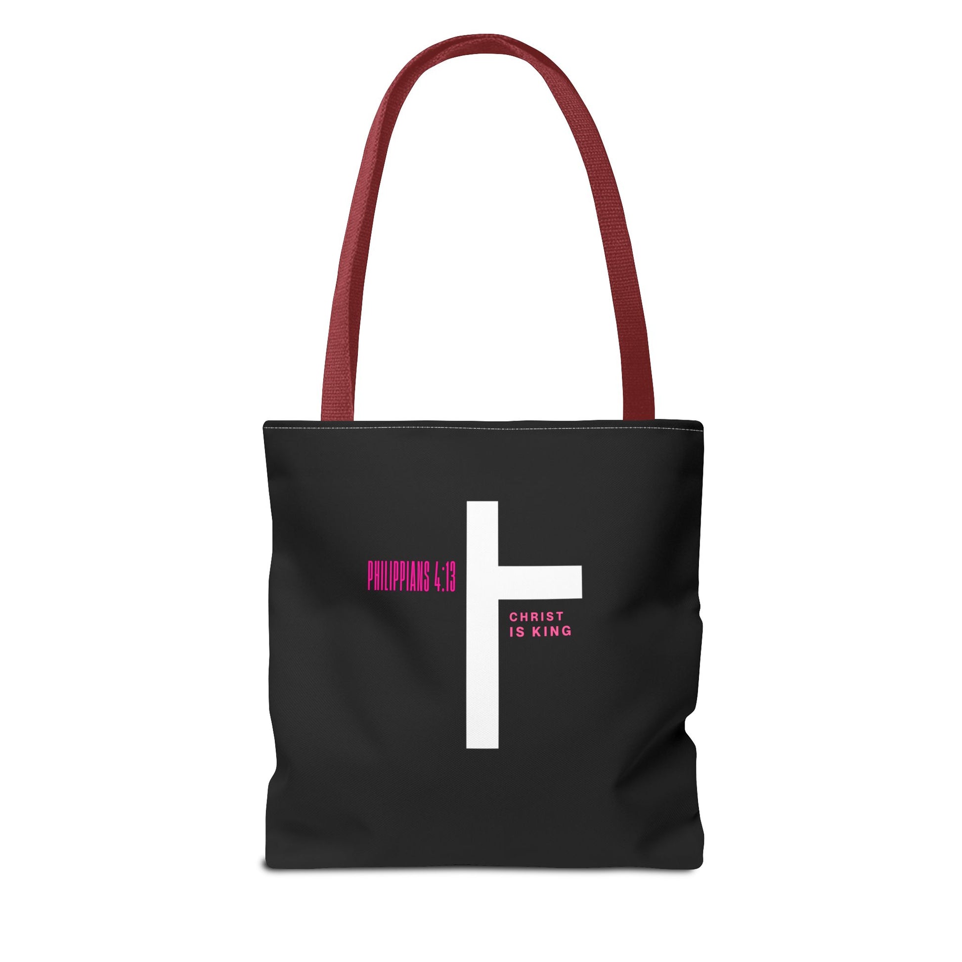 ⭐ Philippians 4:13 Tote Bag – Faith & Strength Statement Bag