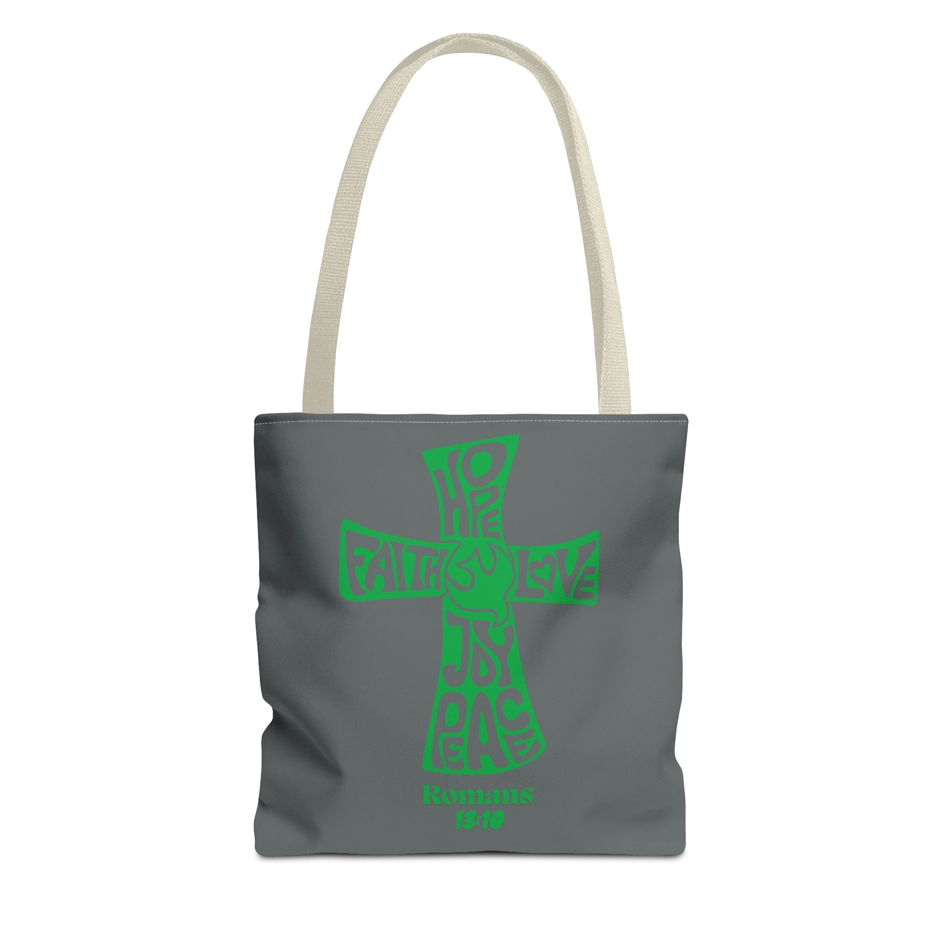 Faith-Inspired Tote Bag, Motivational Cross Design, Spiritual Gift, Everyday Use, Eco-Friendly Fashion, Religious Accessories