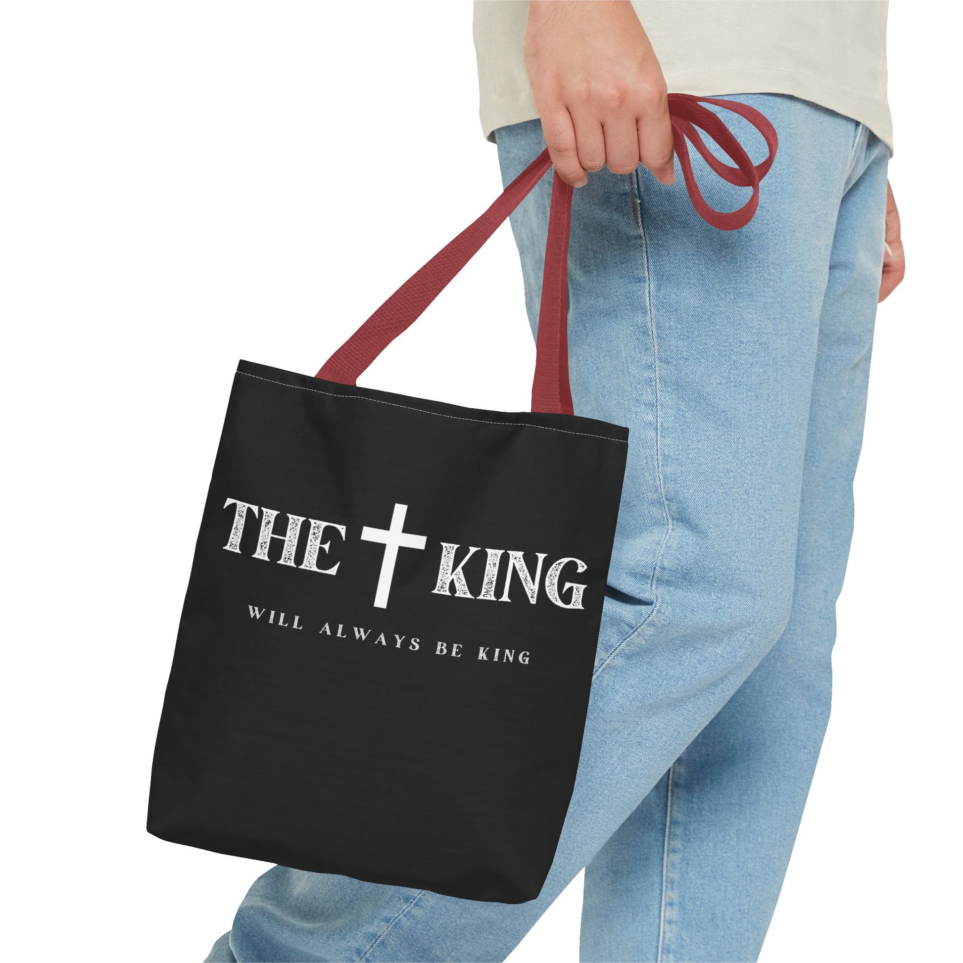 Faith-Inspired Tote Bag, Christian Tote, Shopping Bag, Bible Verse Bag, Gift for Believers, Church Accessory