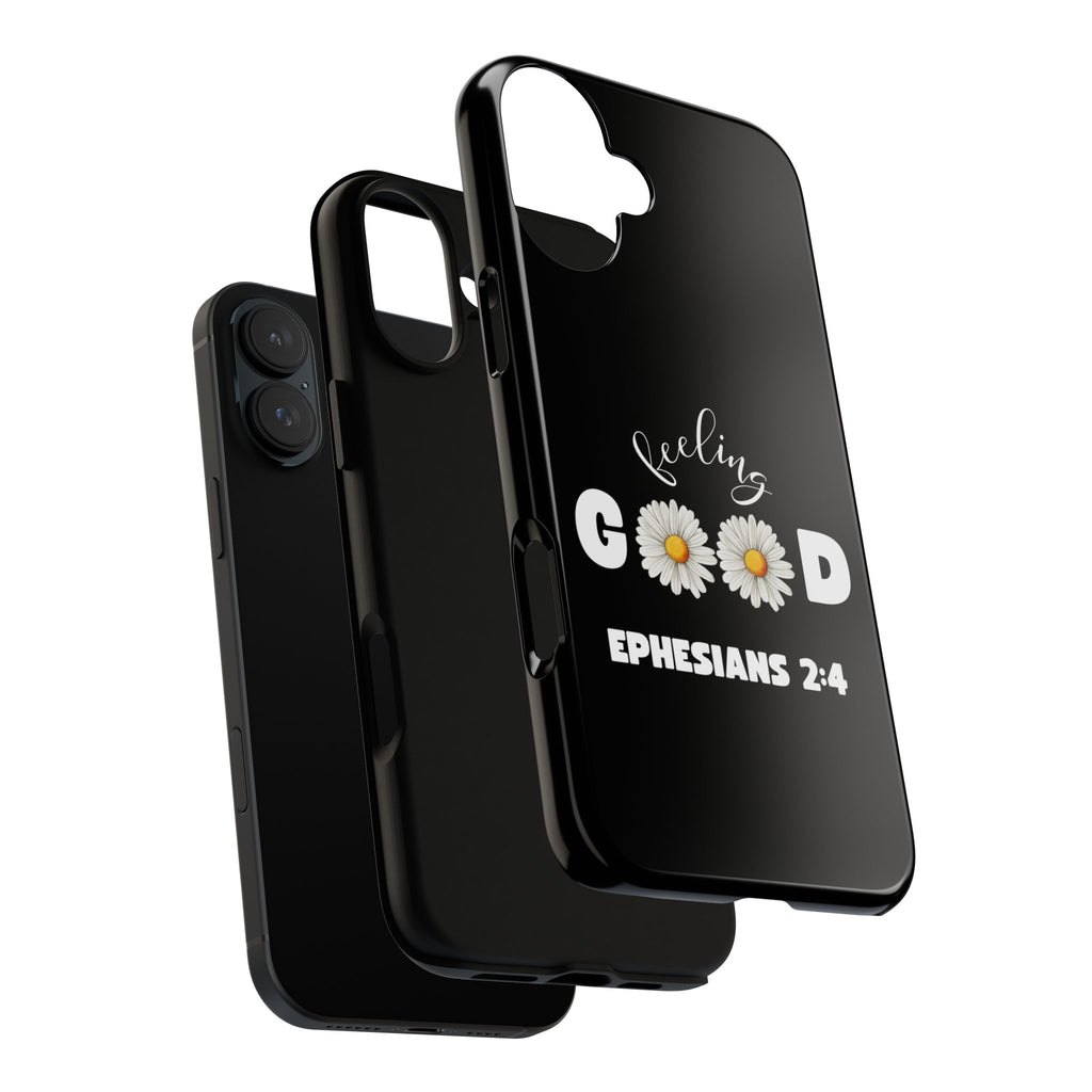 Ephesians 2:4 Floral Phone Case, Inspirational iPhone Cover, Tough Cases for Positivity, Motivational Gift for Friends, Spring Accessories