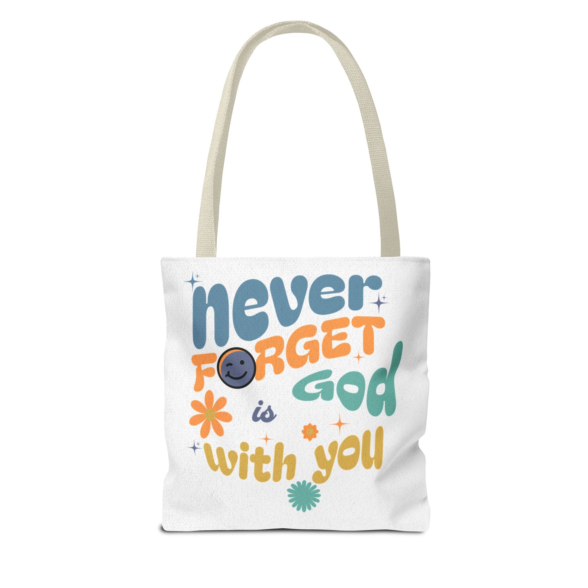 ⭐ Never Forget Tote Bag – Deuteronomy 31:6