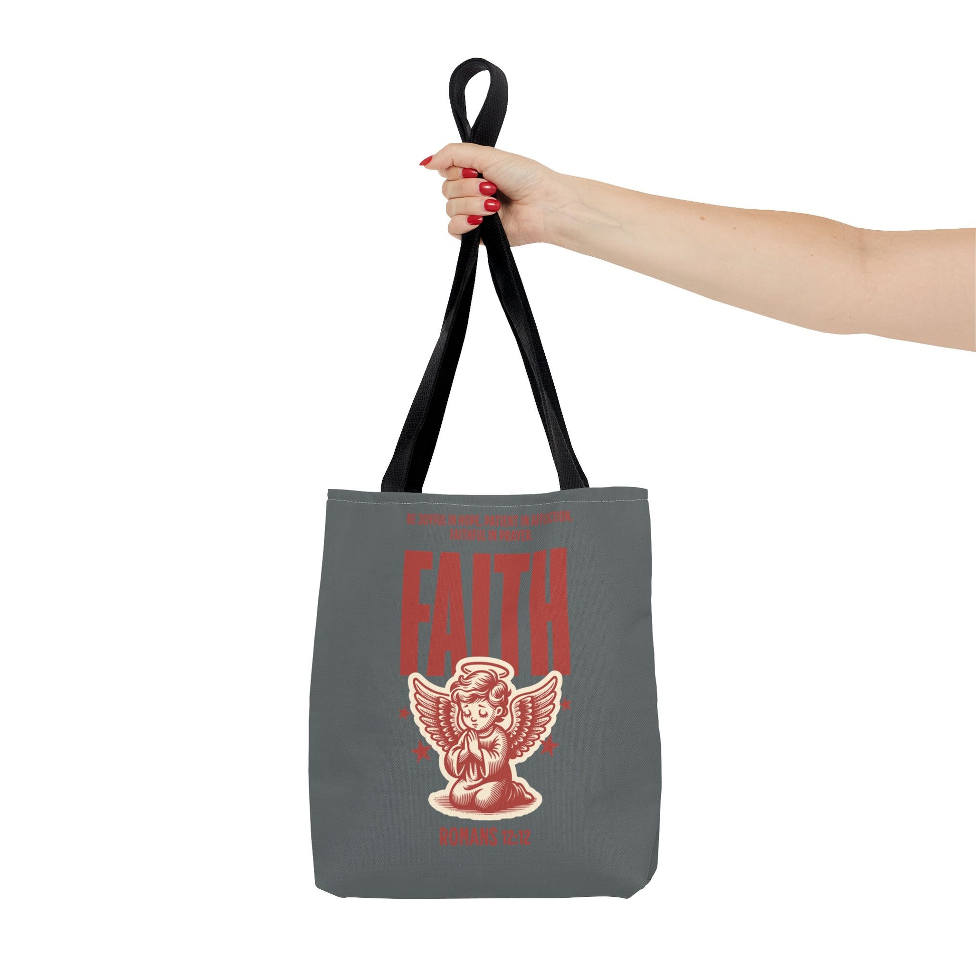 Faith-Inspired Tote Bag: Stylish & Versatile, Gift for Holidays, Shopping, Encouragement, Inspirational Gift, Eco-Friendly Bag