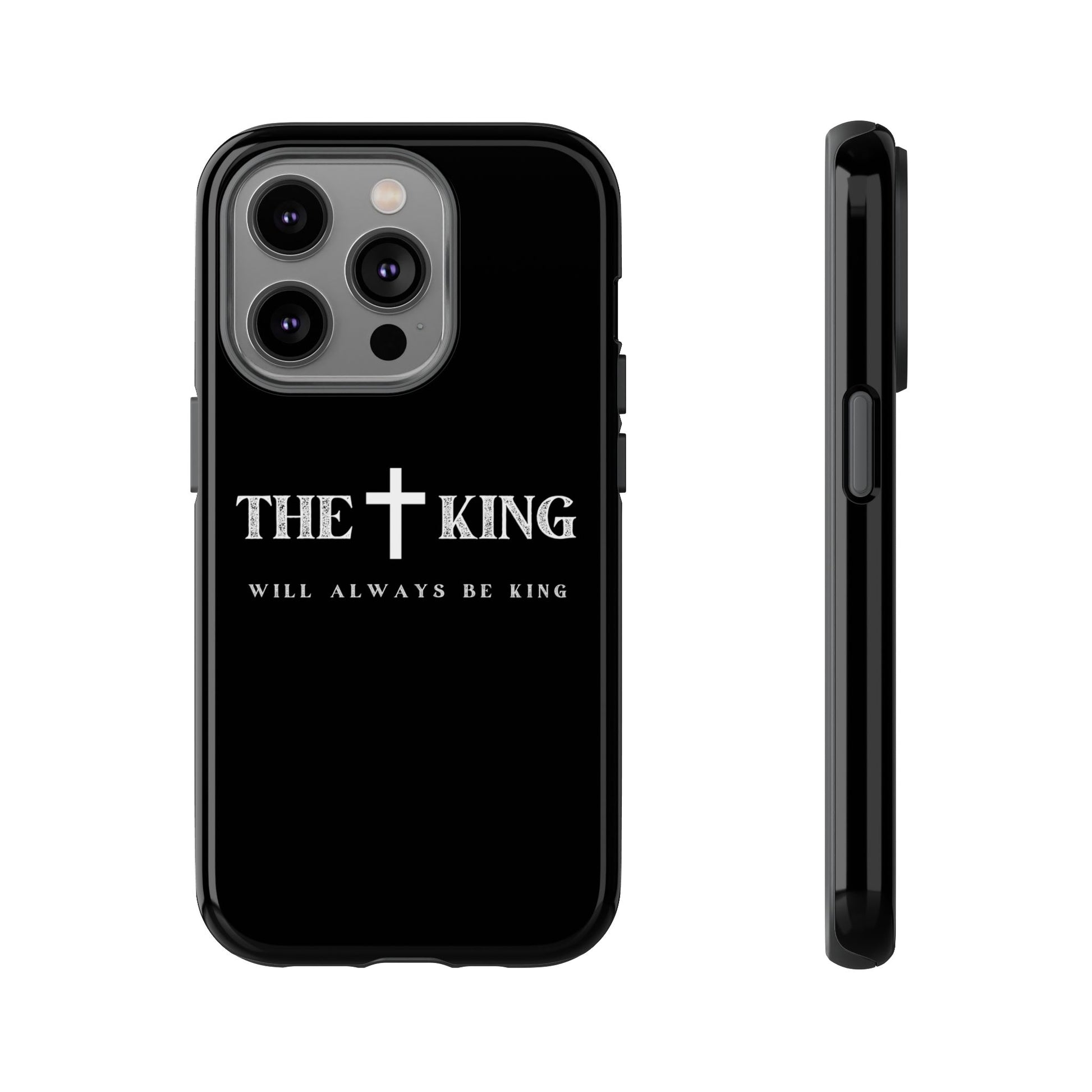⭐ Phone Case - Faith-Inspired Tough Cases for King Fans, Christian Gift, Durable Protection, Stylish Accessory, Unique Design