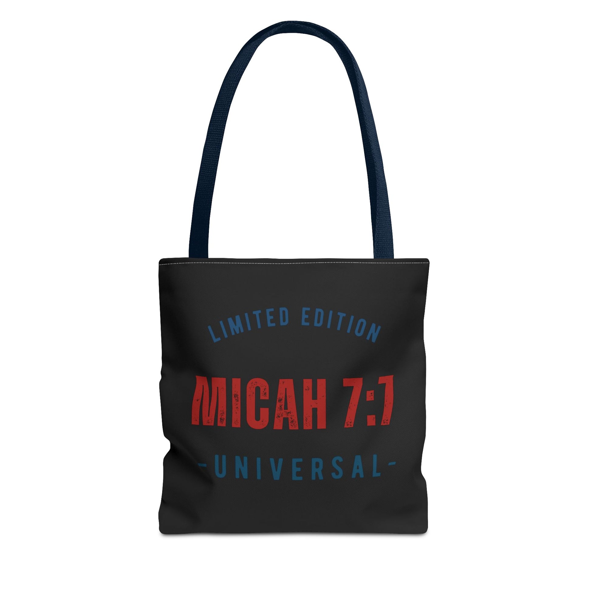 Limited Edition Micah 7:1 Tote Bag - Universal Design for Everyday Use, Gift, Eco-Friendly, Daily Essentials, Faith-Inspired