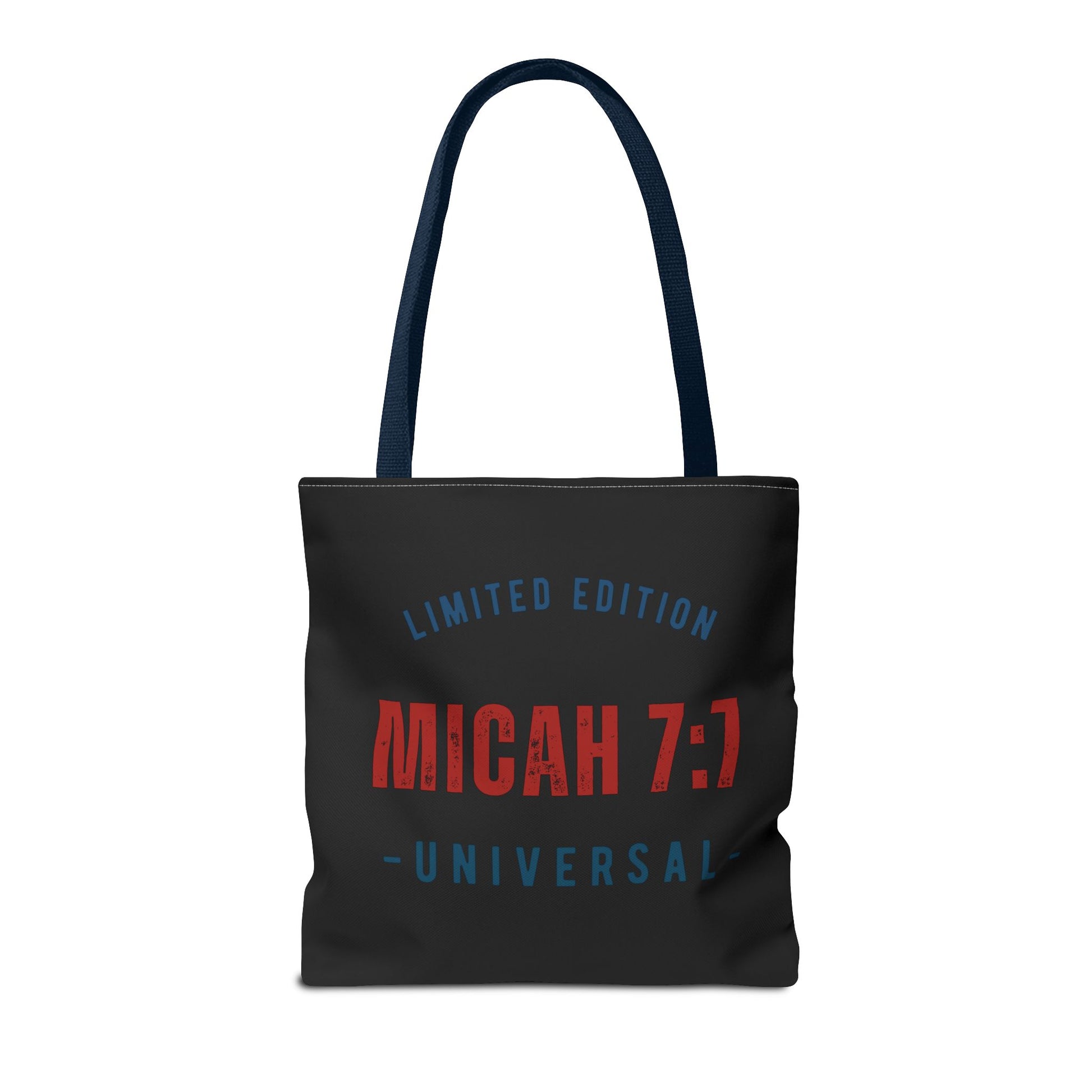 Limited Edition Micah 7:1 Tote Bag - Universal Design for Everyday Use, Gift, Eco-Friendly, Daily Essentials, Faith-Inspired