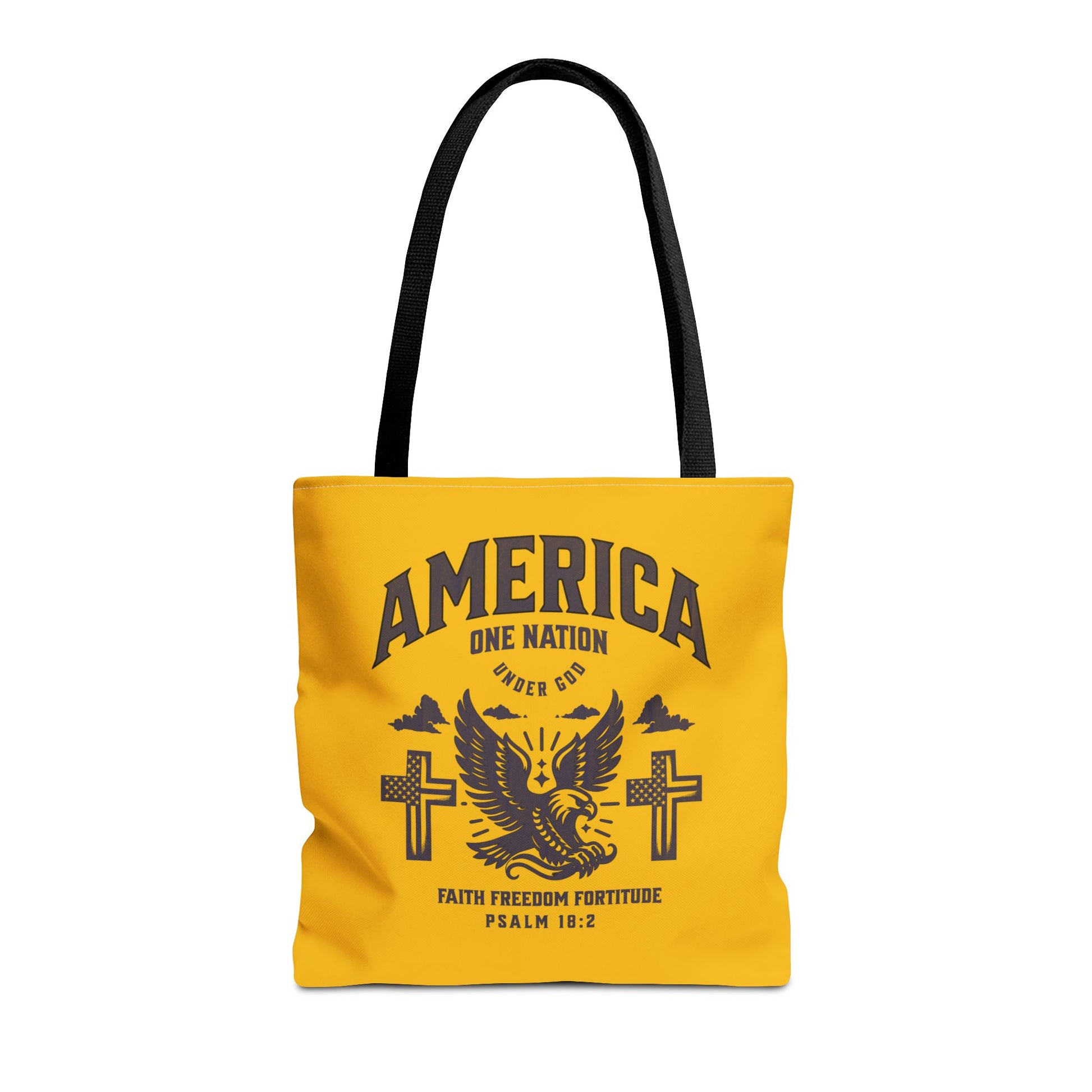 ⭐ America Faith Tote Bag – Bold Patriotic & Faith Statement