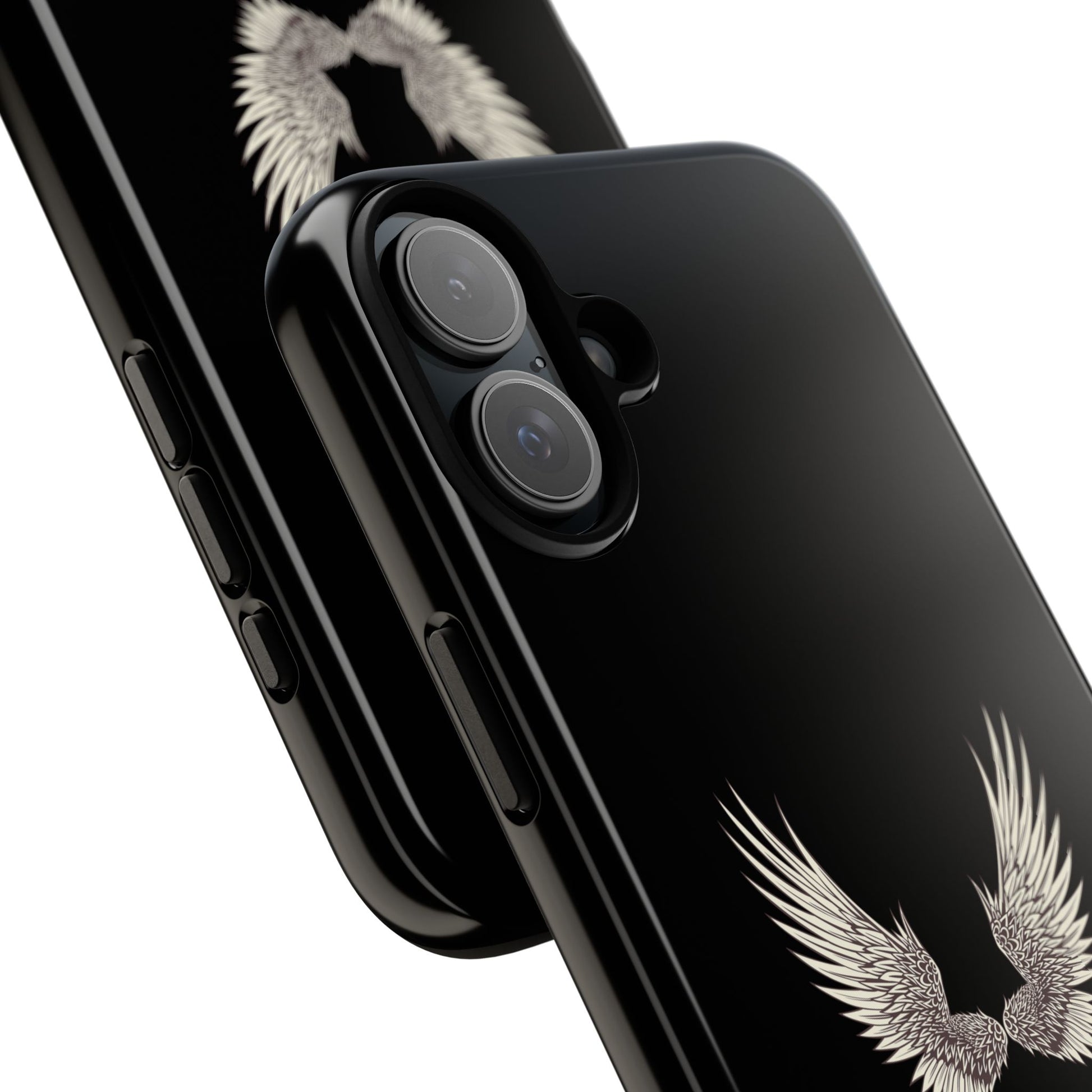 Angel Wings Phone Case - Tough Cases for Christian Pride, Unique Gift, Stylish Protection, Everyday Use, Angelic Design