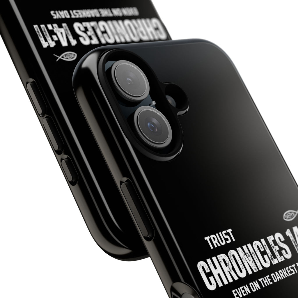 ⭐ Trust in God 2 Chronicles 14:11 Phone Case – Strength for the Hardest Days