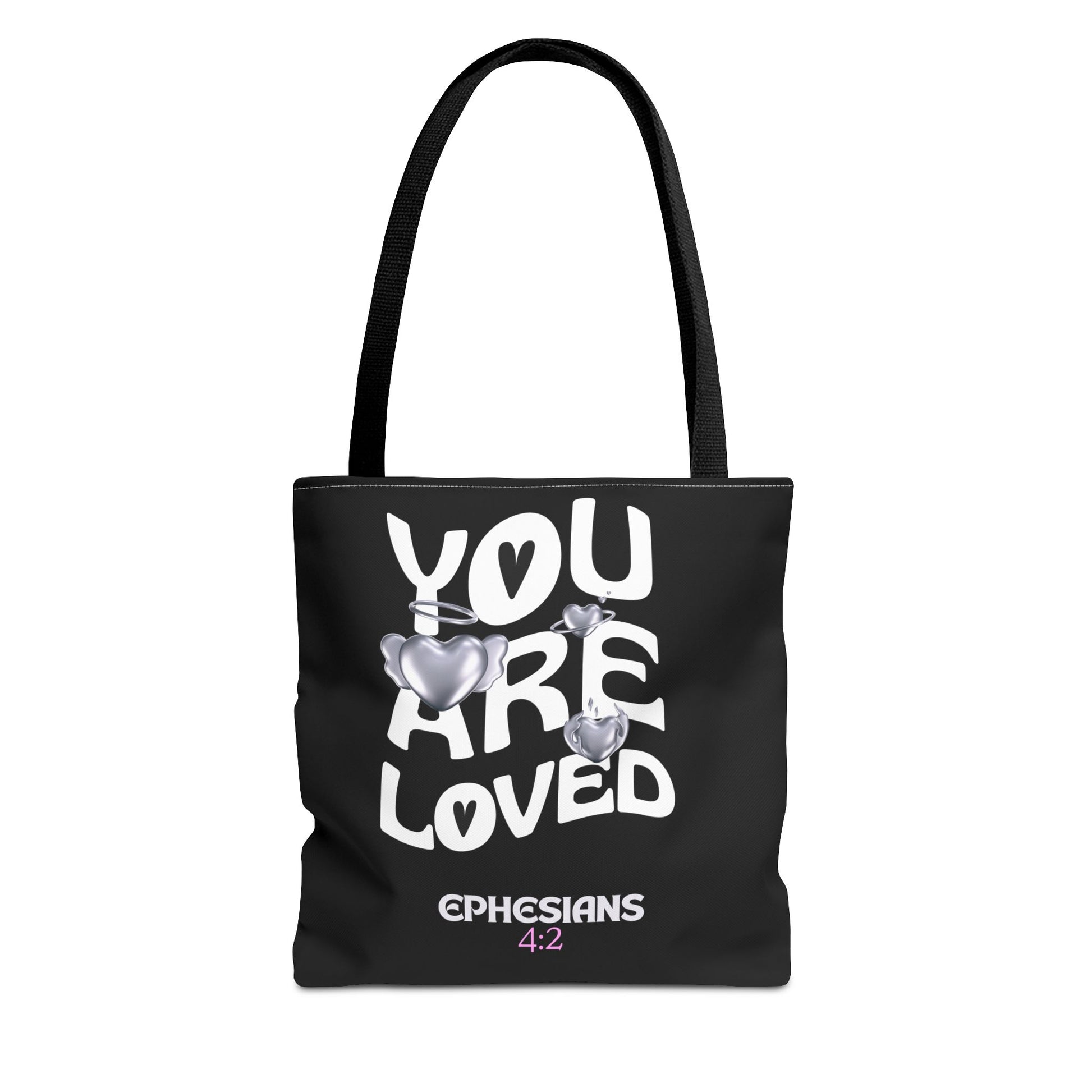 ⭐ "You Are Loved" Tote Bag – Ephesians 4:2