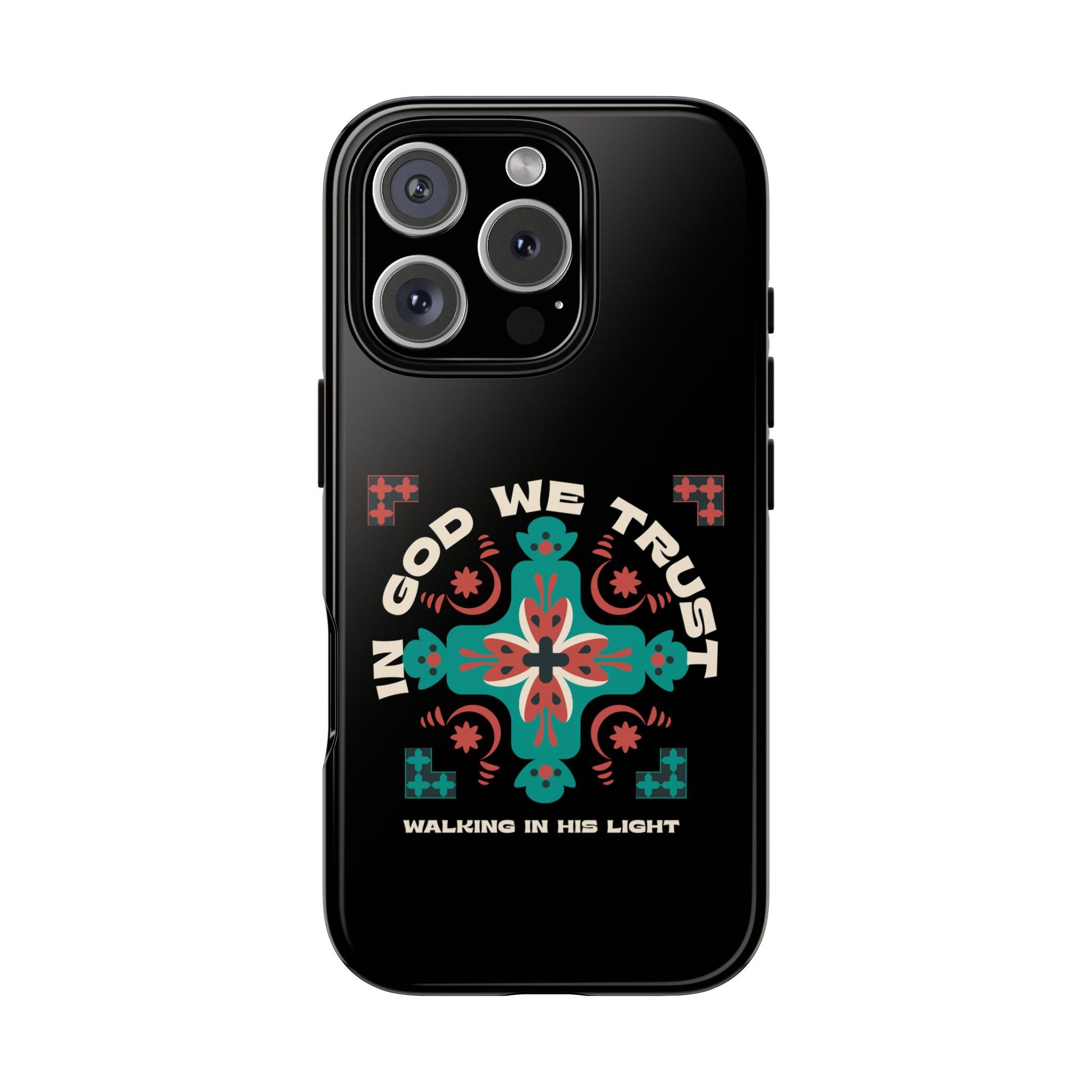 Tough Cases - In God We Trust Phone Case, Spiritual Phone Protector, Christian Cell Cover, Faith-based Accessory, Inspirational Gift