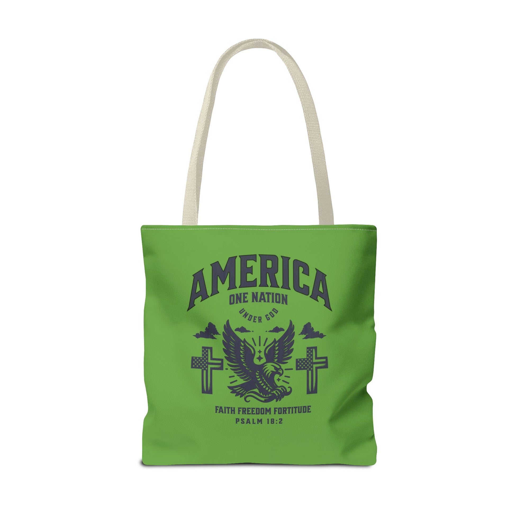 ⭐ America Faith Tote Bag – Bold Patriotic & Faith Statement
