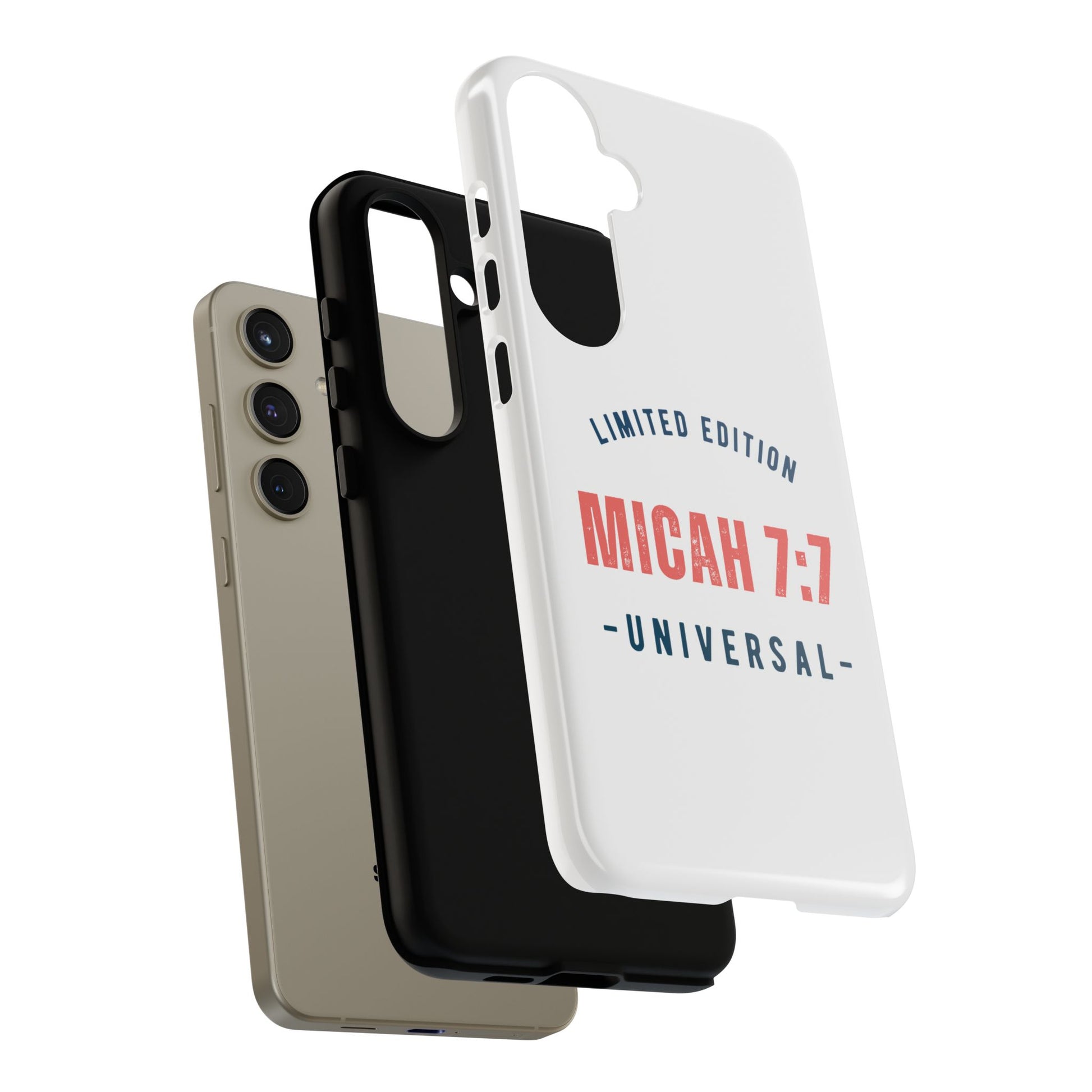 ⭐ Micah 7:7 Limited Edition Phone Case | Inspirational Gift | Tough Protective Case for Christians | Bible Verse Merchandise