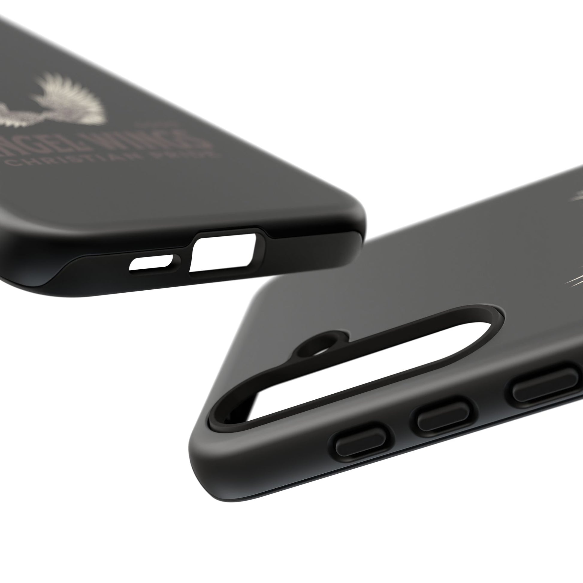 Angel Wings Phone Case - Tough Cases for Christian Pride, Unique Gift, Stylish Protection, Everyday Use, Angelic Design
