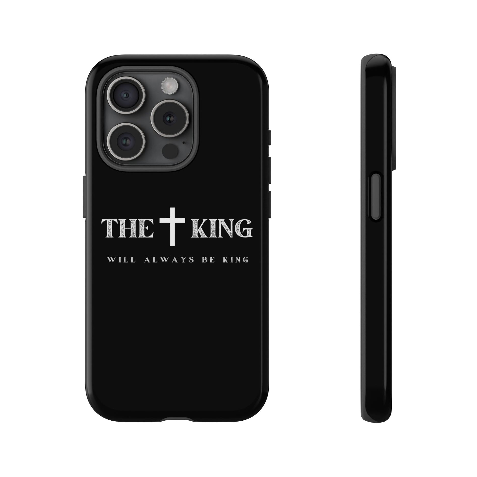 ⭐ Phone Case - Faith-Inspired Tough Cases for King Fans, Christian Gift, Durable Protection, Stylish Accessory, Unique Design