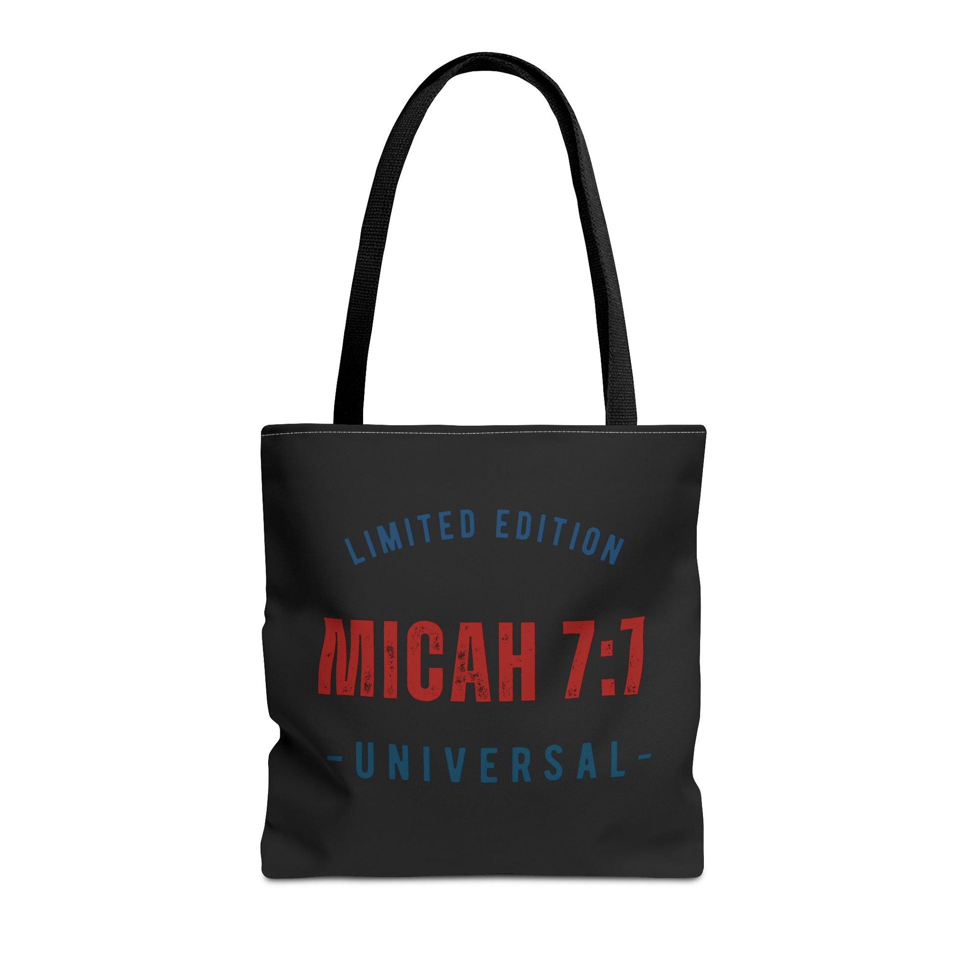 Limited Edition Micah 7:1 Tote Bag - Universal Design for Everyday Use, Gift, Eco-Friendly, Daily Essentials, Faith-Inspired