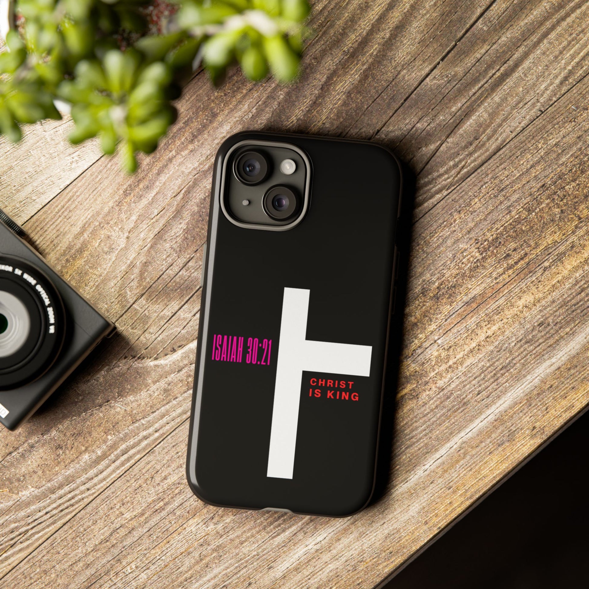 ⭐ Christ is King Psalm 29:10 Phone Case – Bold Faith Statement