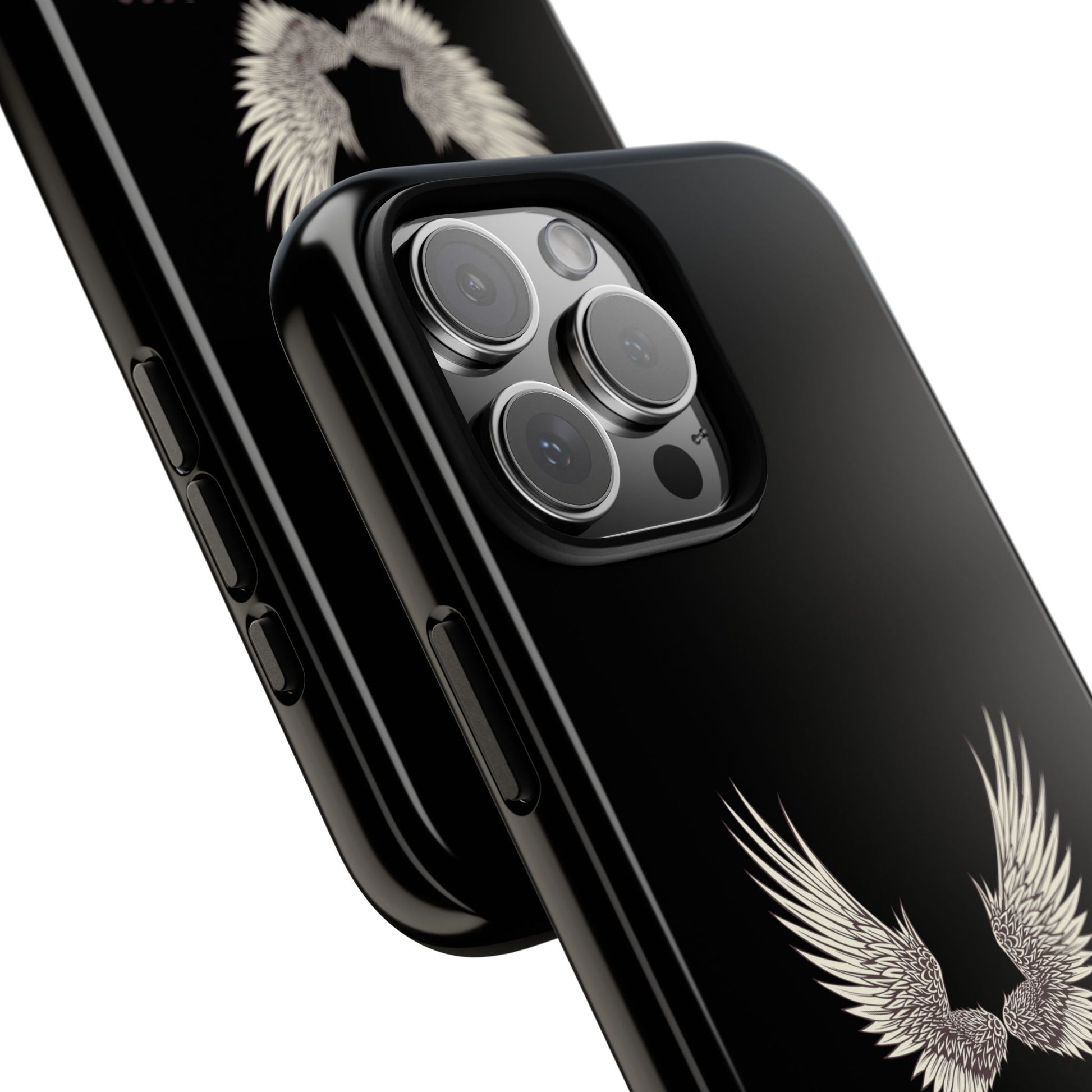 Angel Wings Phone Case - Tough Cases for Christian Pride, Unique Gift, Stylish Protection, Everyday Use, Angelic Design