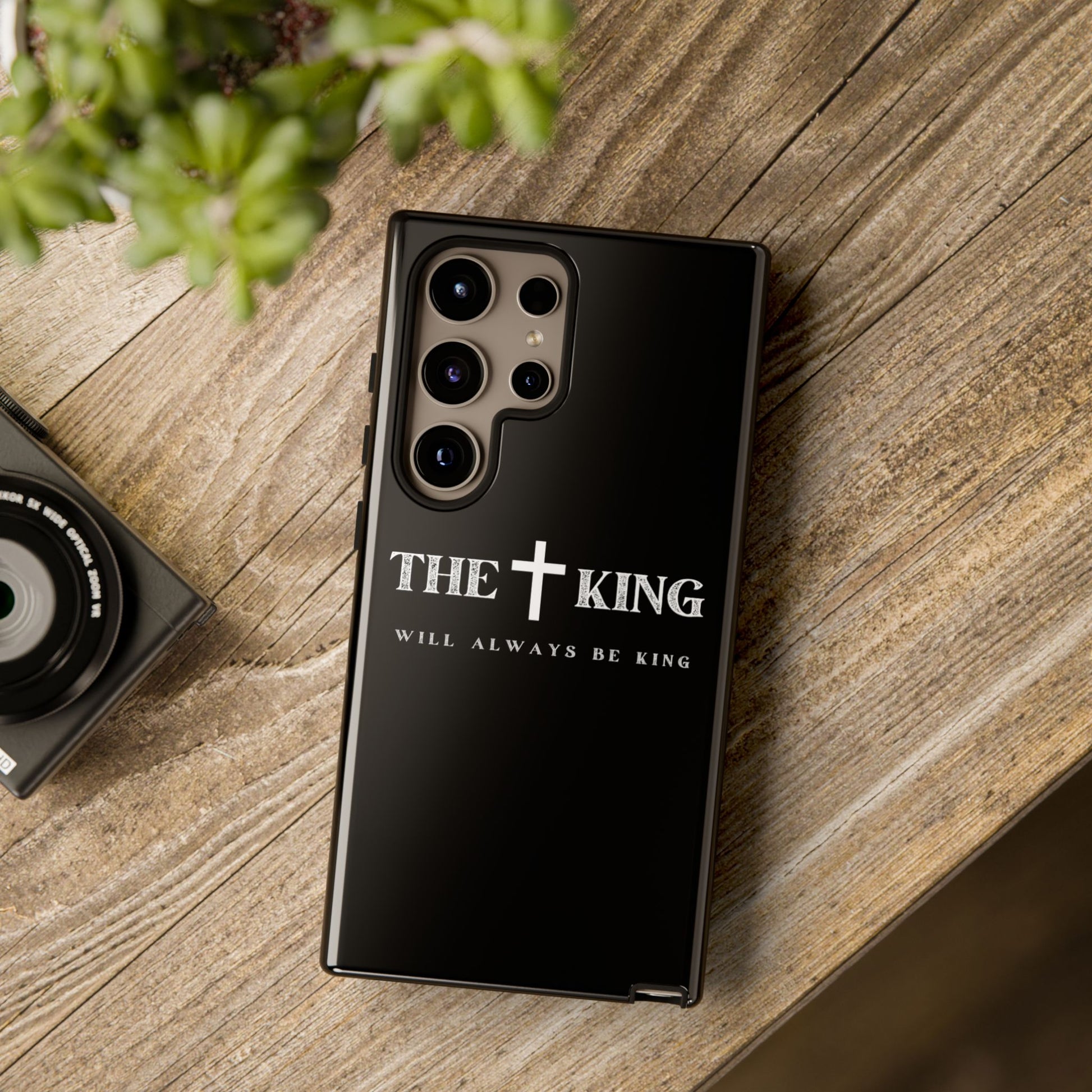 ⭐ Phone Case - Faith-Inspired Tough Cases for King Fans, Christian Gift, Durable Protection, Stylish Accessory, Unique Design