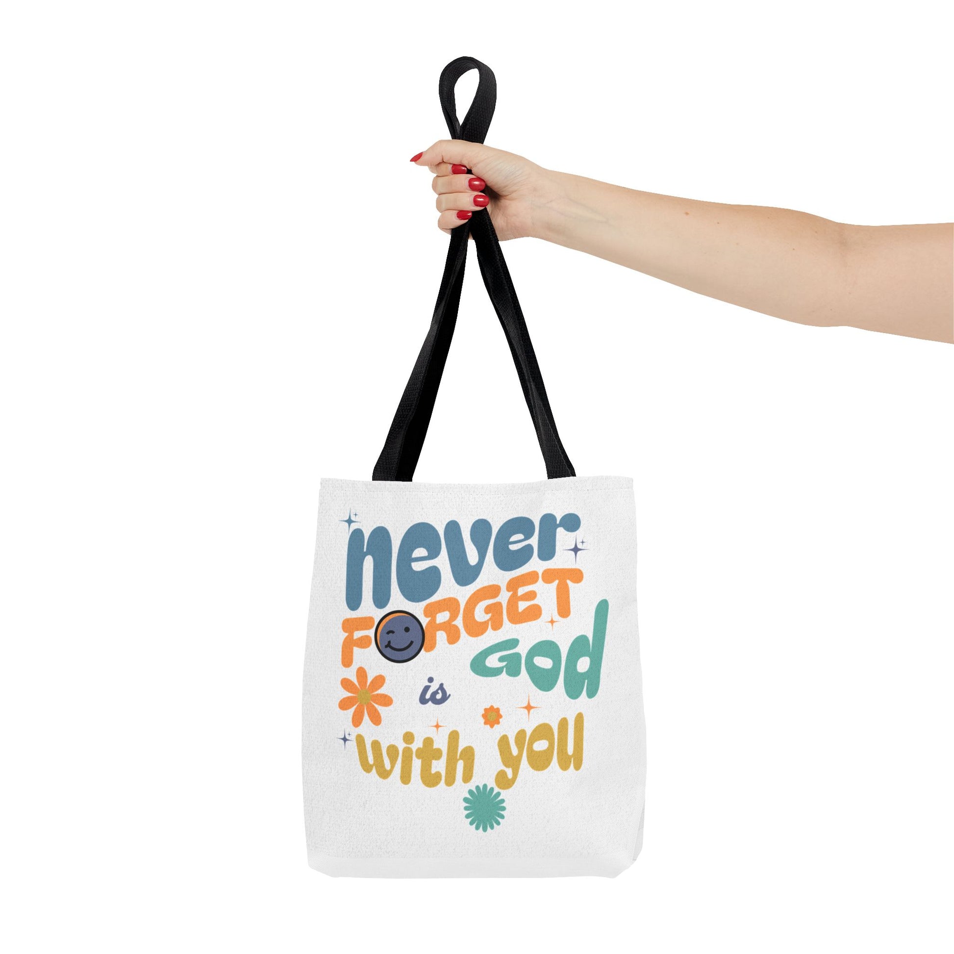 ⭐ Never Forget Tote Bag – Deuteronomy 31:6