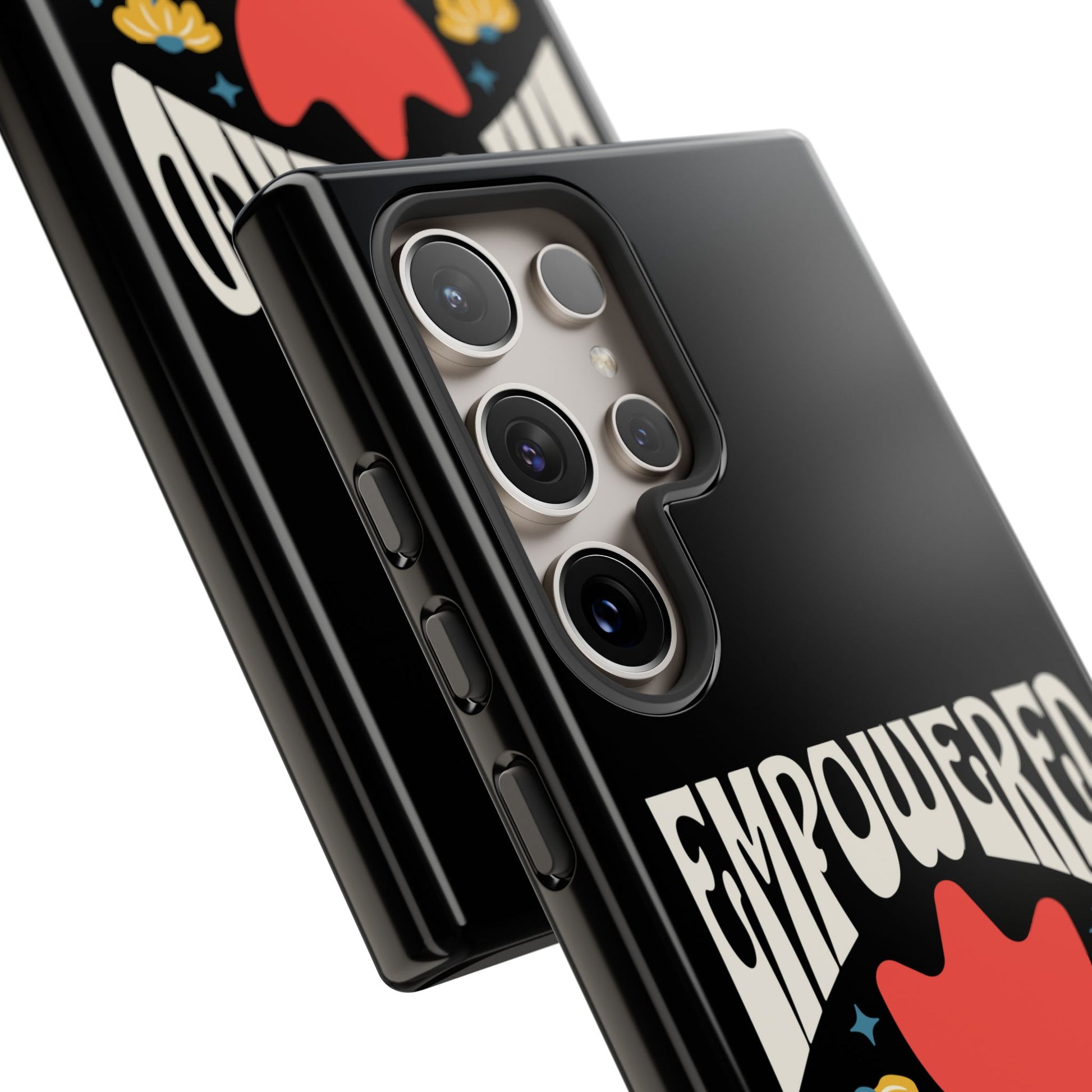 Empowered Floral Phone Case, Inspirational Phone Case, Unique Gift for Her, Psalm 100:5, Tough Phone Cover, Empowering Accessory