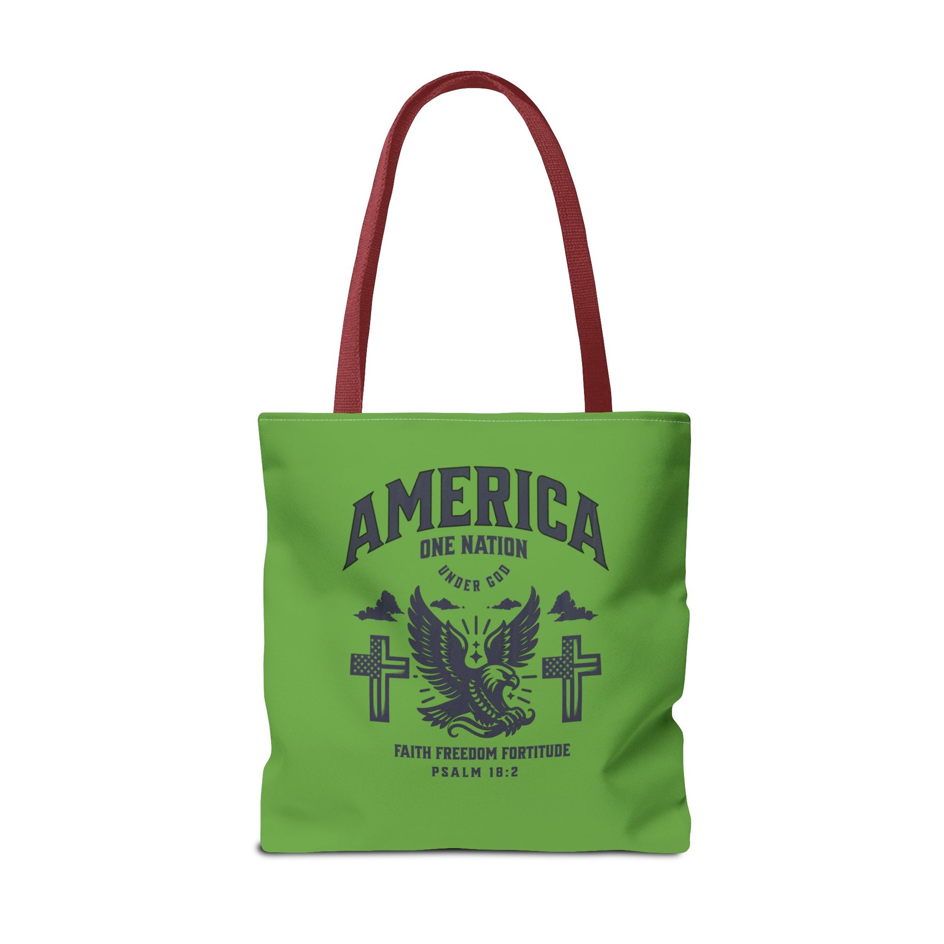⭐ America Faith Tote Bag – Bold Patriotic & Faith Statement