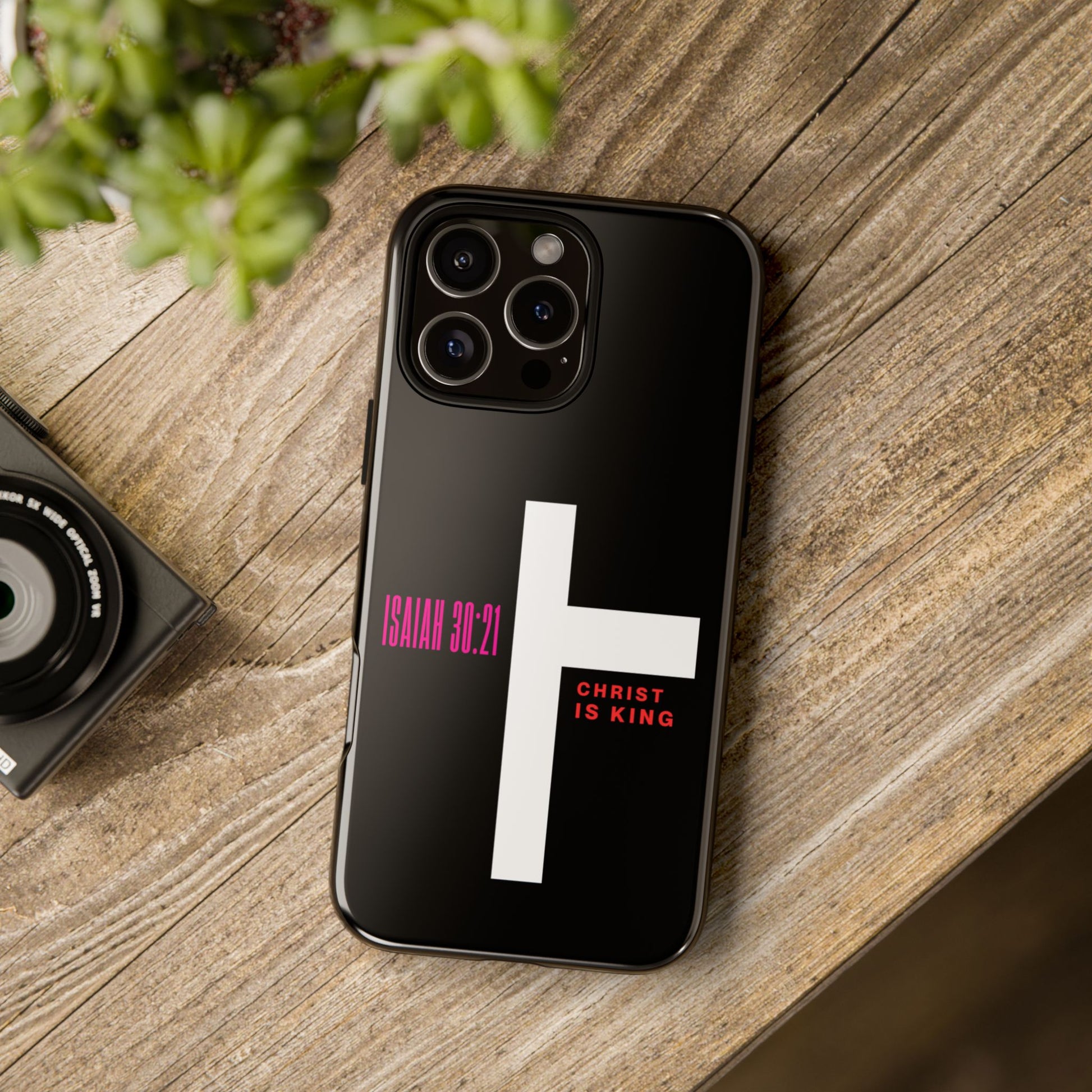 ⭐ Christ is King Psalm 29:10 Phone Case – Bold Faith Statement
