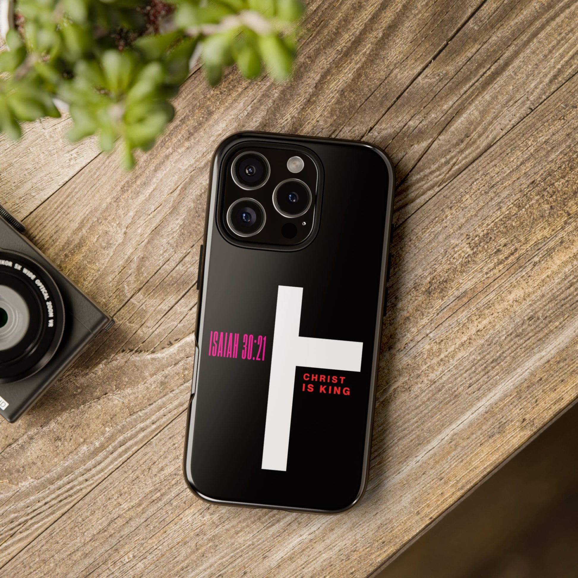 ⭐ Christ is King Psalm 29:10 Phone Case – Bold Faith Statement