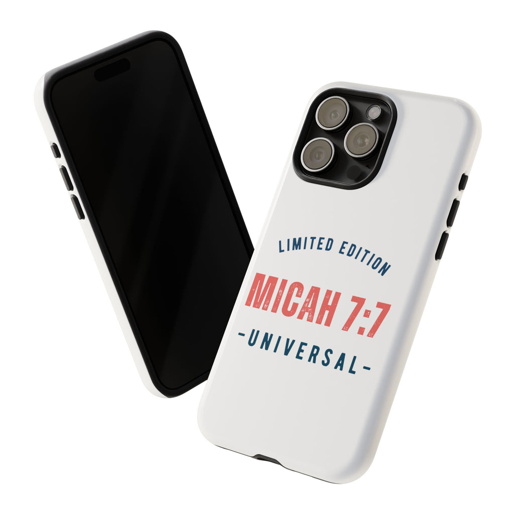 ⭐ Micah 7:7 Limited Edition Phone Case | Inspirational Gift | Tough Protective Case for Christians | Bible Verse Merchandise