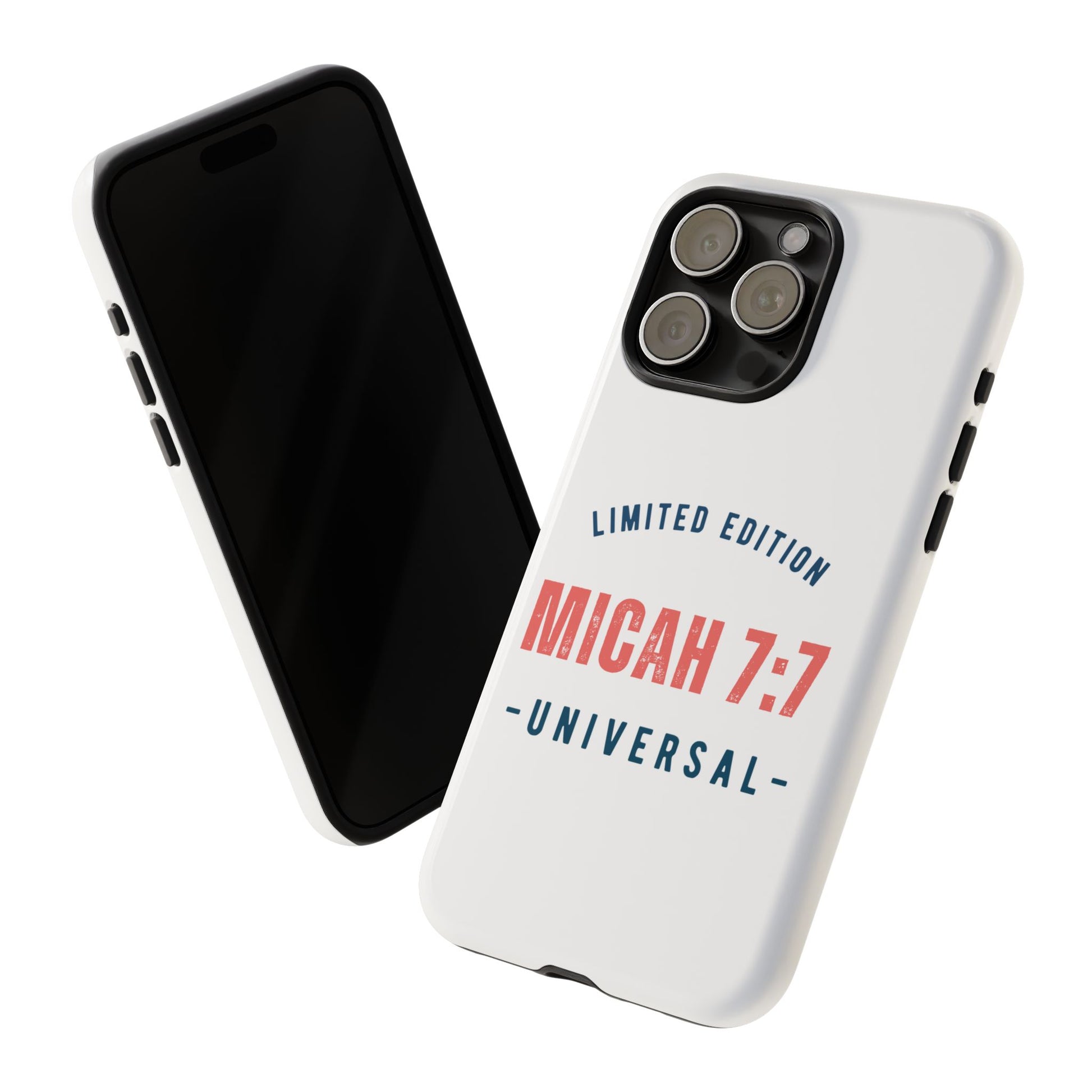 ⭐ Micah 7:7 Limited Edition Phone Case | Inspirational Gift | Tough Protective Case for Christians | Bible Verse Merchandise