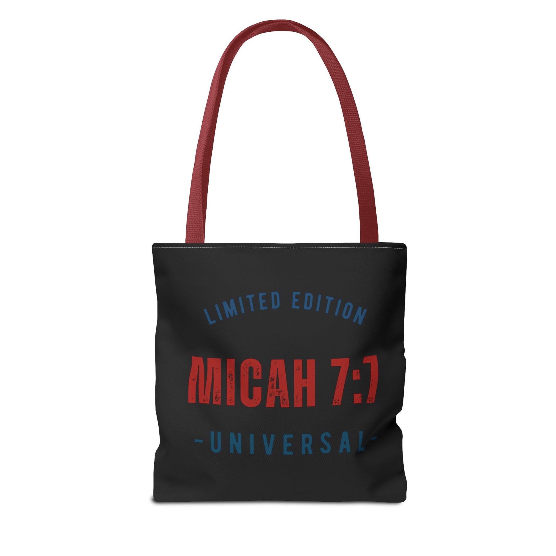 Limited Edition Micah 7:1 Tote Bag - Universal Design for Everyday Use, Gift, Eco-Friendly, Daily Essentials, Faith-Inspired