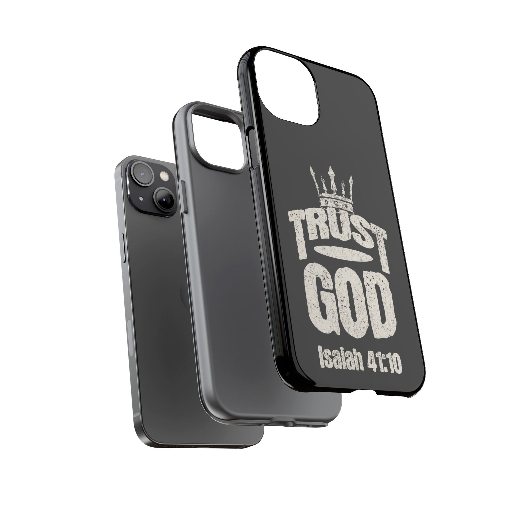 Trust God Isaiah 41:10 Phone Case – Faith Over Fear