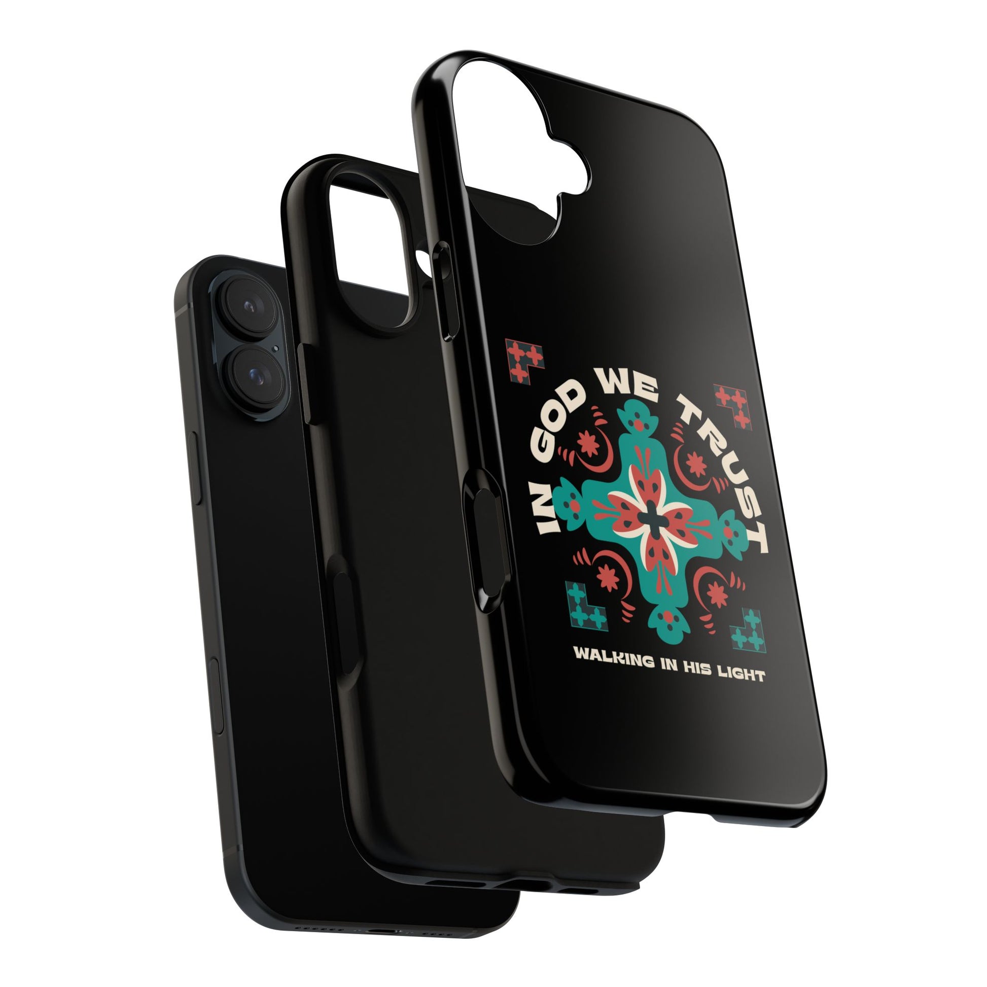 Tough Cases - In God We Trust Phone Case, Spiritual Phone Protector, Christian Cell Cover, Faith-based Accessory, Inspirational Gift