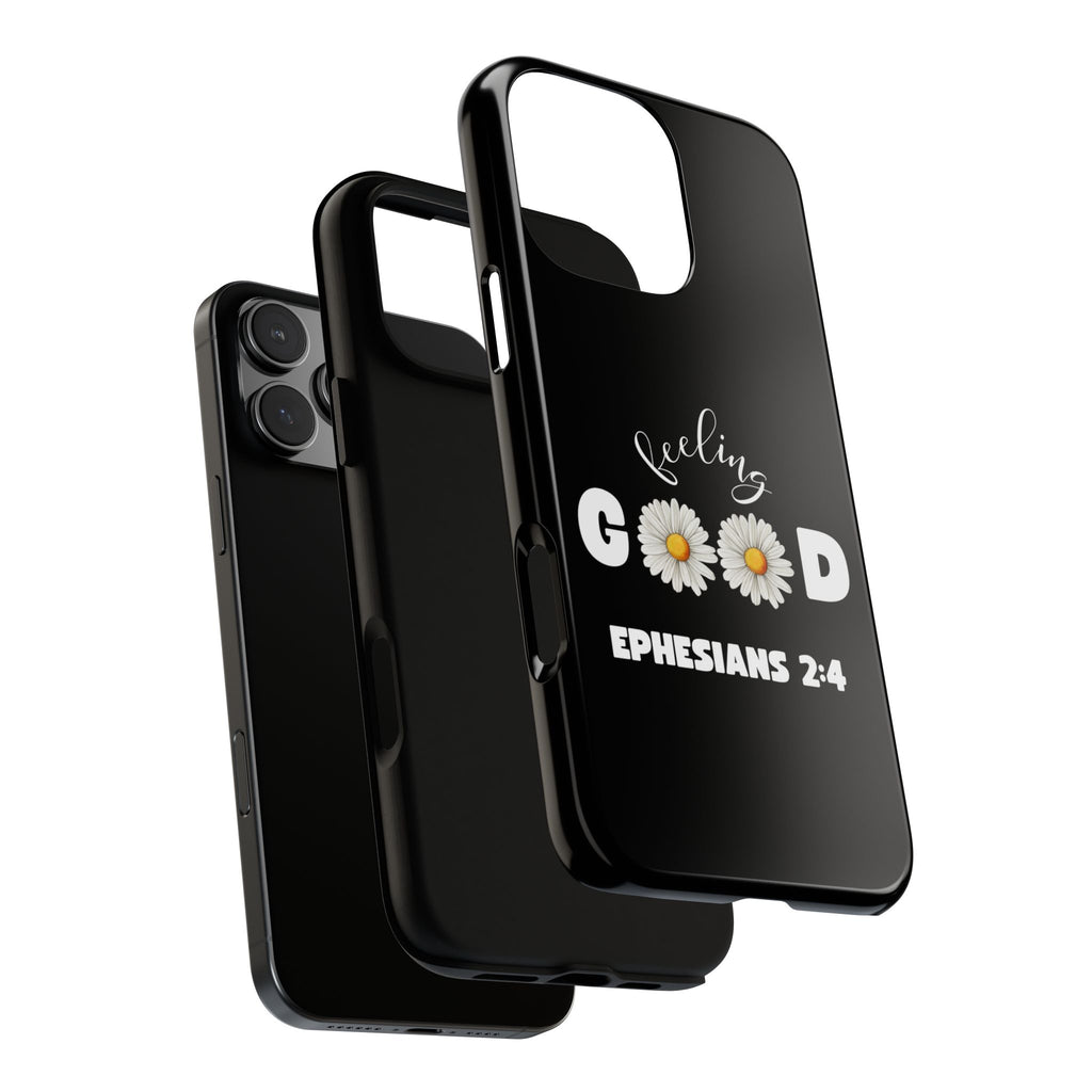 Ephesians 2:4 Floral Phone Case, Inspirational iPhone Cover, Tough Cases for Positivity, Motivational Gift for Friends, Spring Accessories