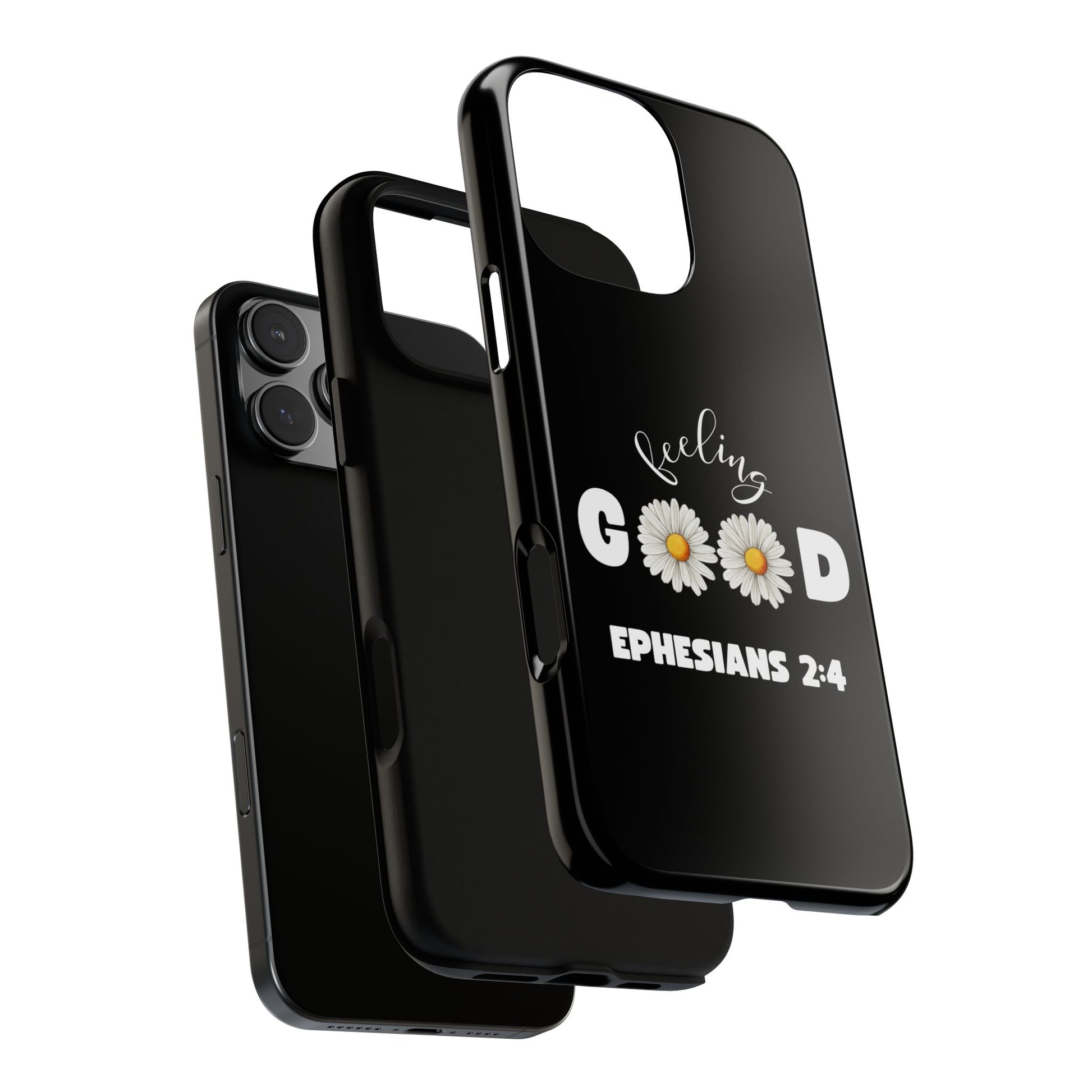 Ephesians 2:4 Floral Phone Case, Inspirational iPhone Cover, Tough Cases for Positivity, Motivational Gift for Friends, Spring Accessories