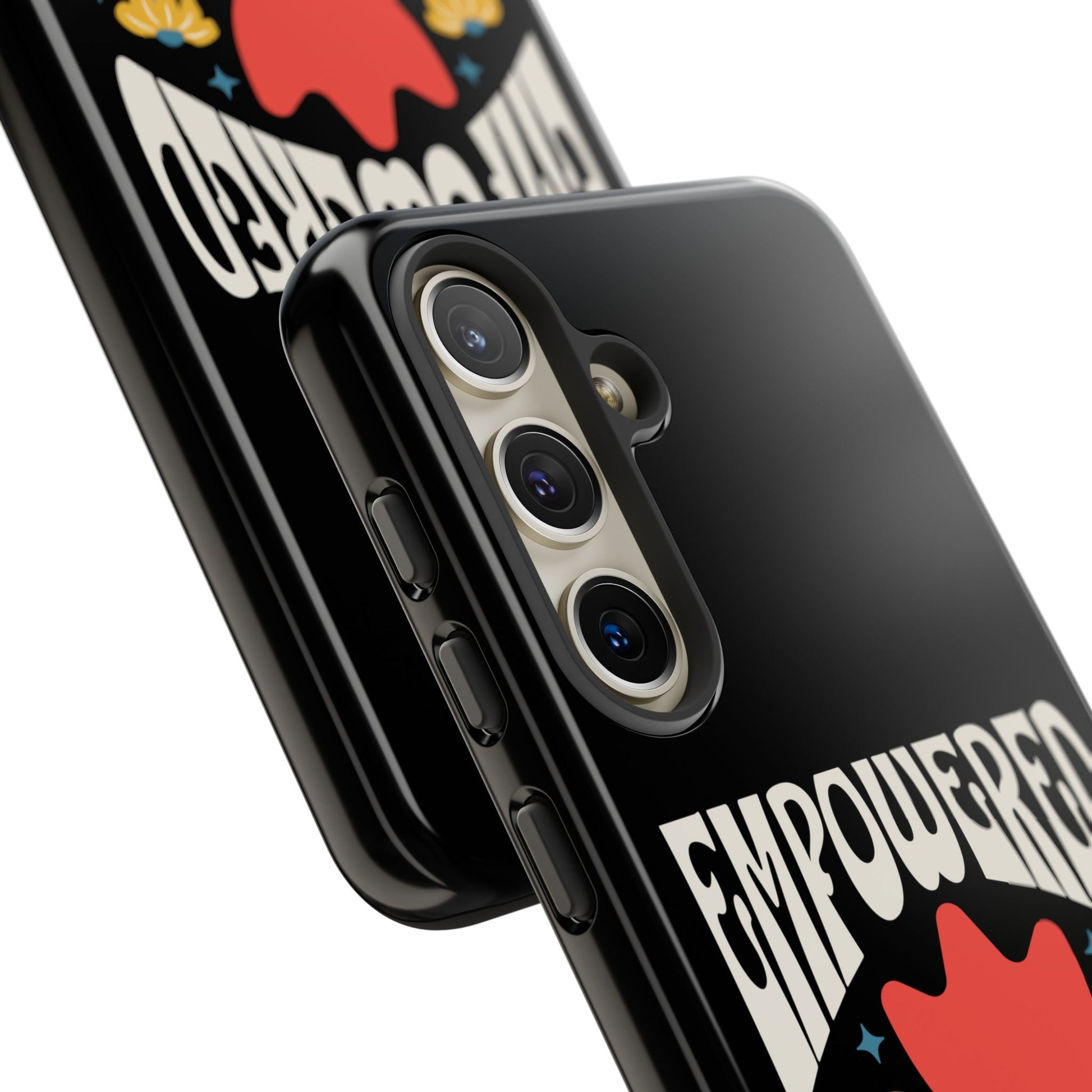 Empowered Floral Phone Case, Inspirational Phone Case, Unique Gift for Her, Psalm 100:5, Tough Phone Cover, Empowering Accessory