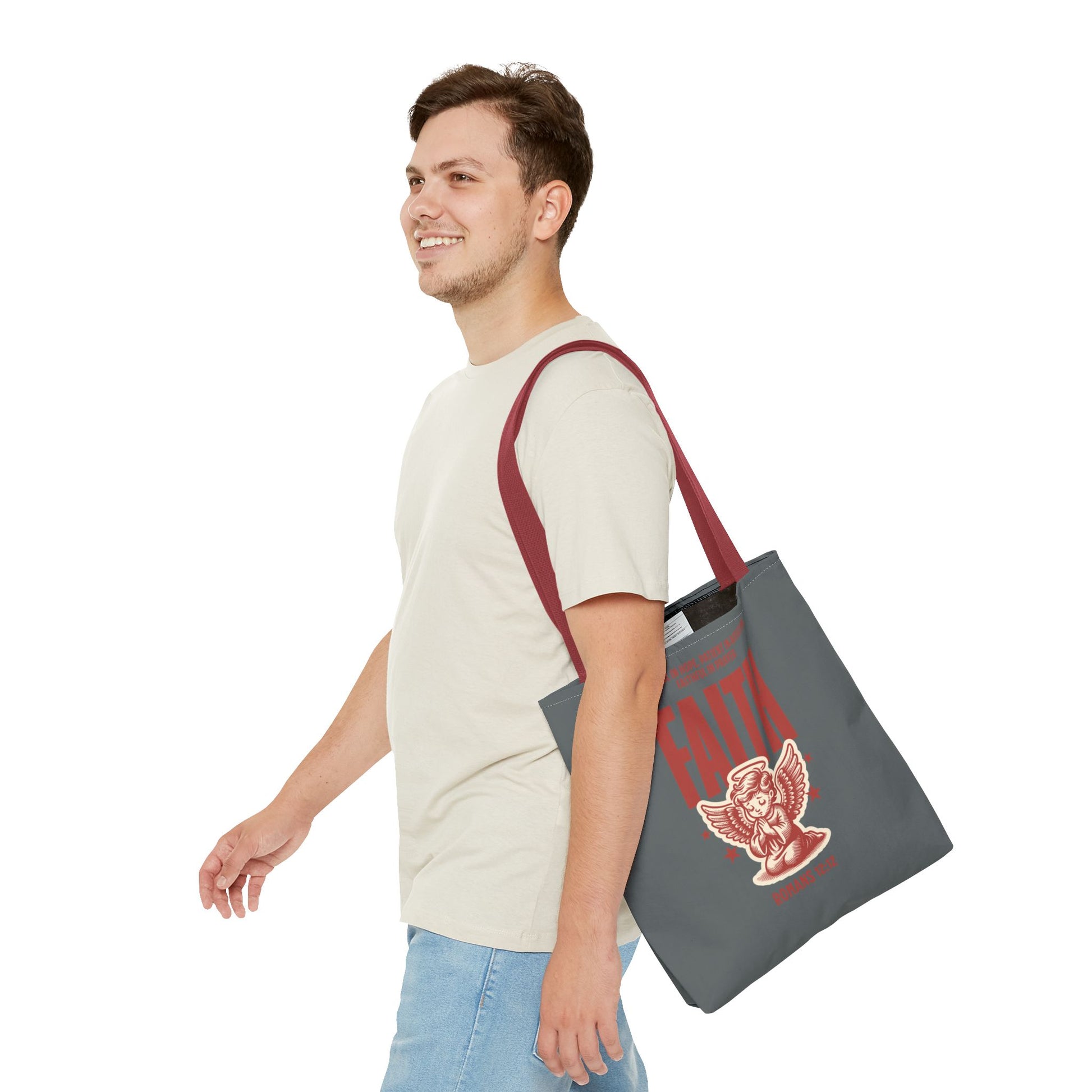 Faith-Inspired Tote Bag: Stylish & Versatile, Gift for Holidays, Shopping, Encouragement, Inspirational Gift, Eco-Friendly Bag