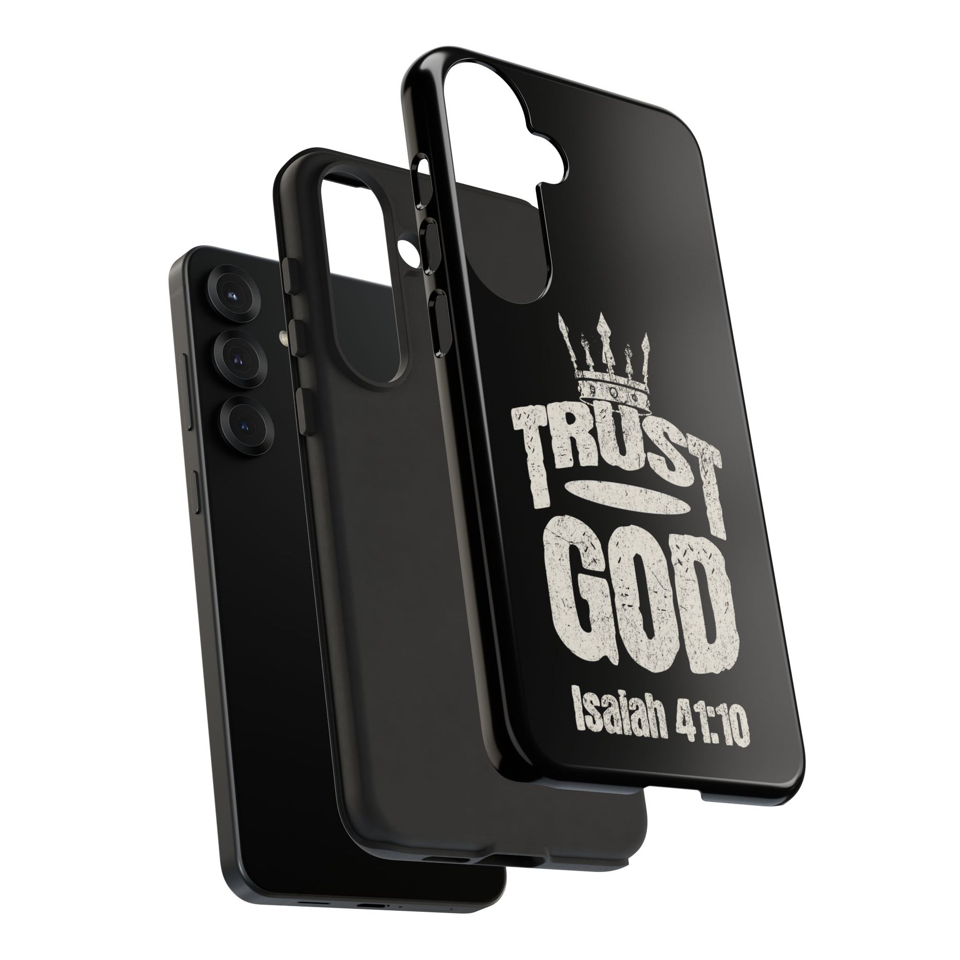 Trust God Isaiah 41:10 Phone Case – Faith Over Fear