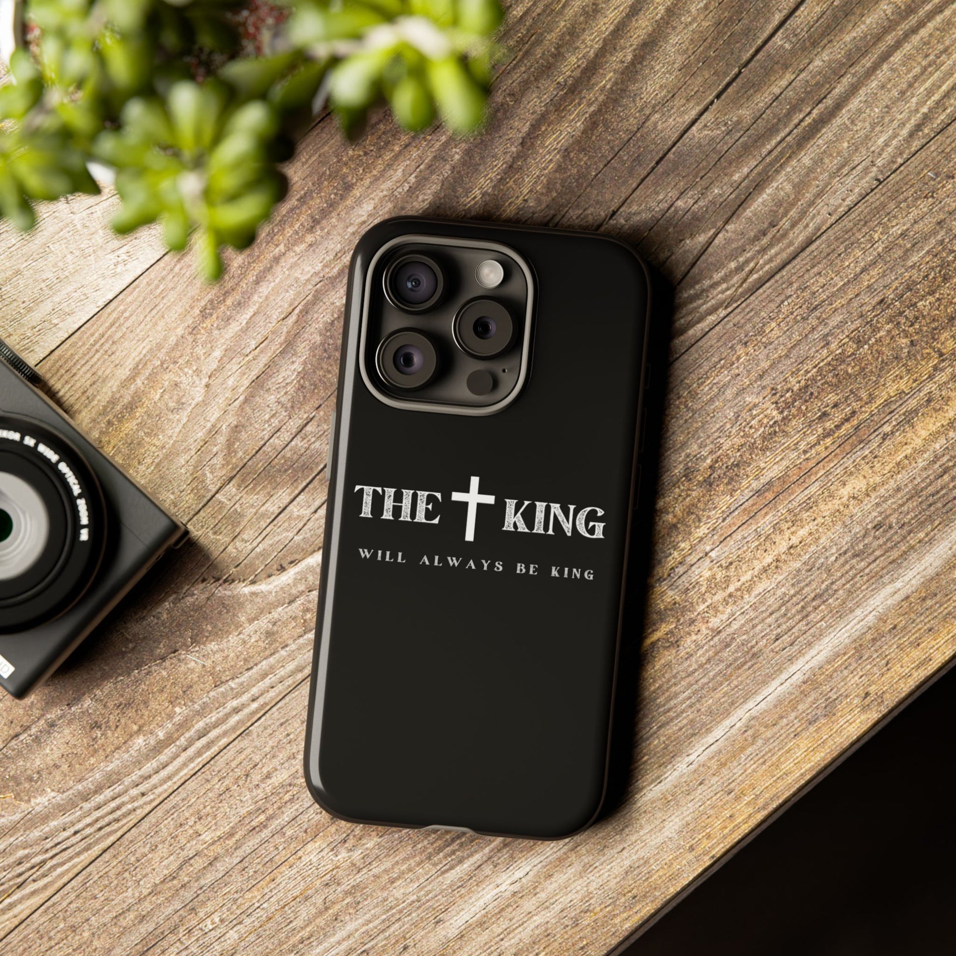 ⭐ Phone Case - Faith-Inspired Tough Cases for King Fans, Christian Gift, Durable Protection, Stylish Accessory, Unique Design