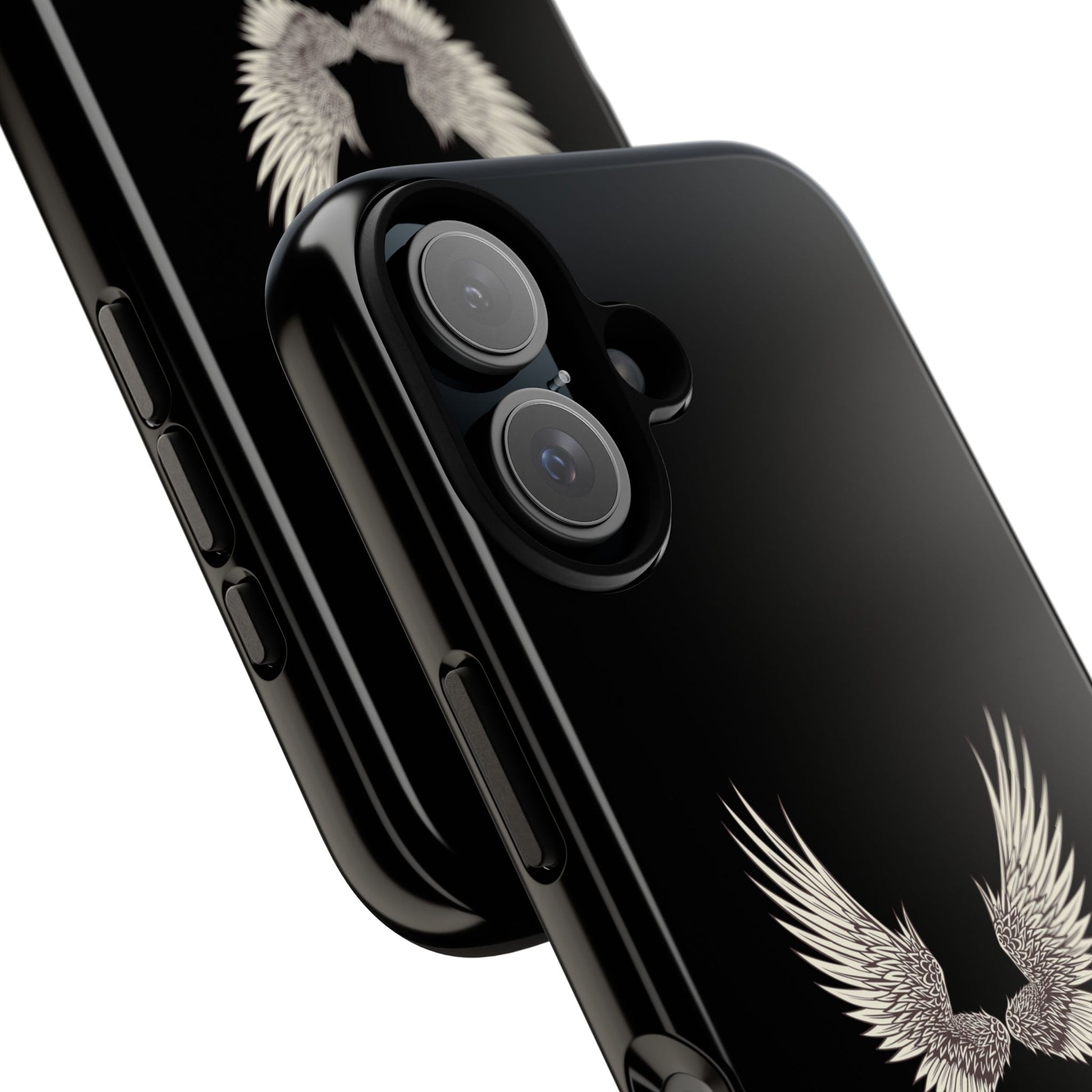 Angel Wings Phone Case - Tough Cases for Christian Pride, Unique Gift, Stylish Protection, Everyday Use, Angelic Design