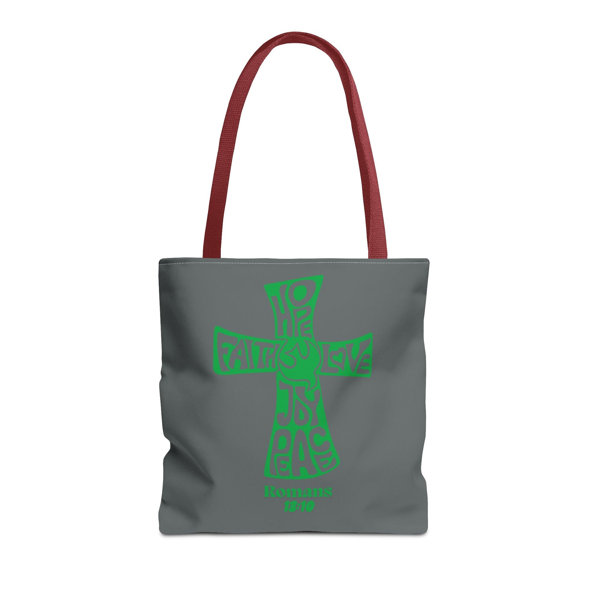 Faith-Inspired Tote Bag, Motivational Cross Design, Spiritual Gift, Everyday Use, Eco-Friendly Fashion, Religious Accessories