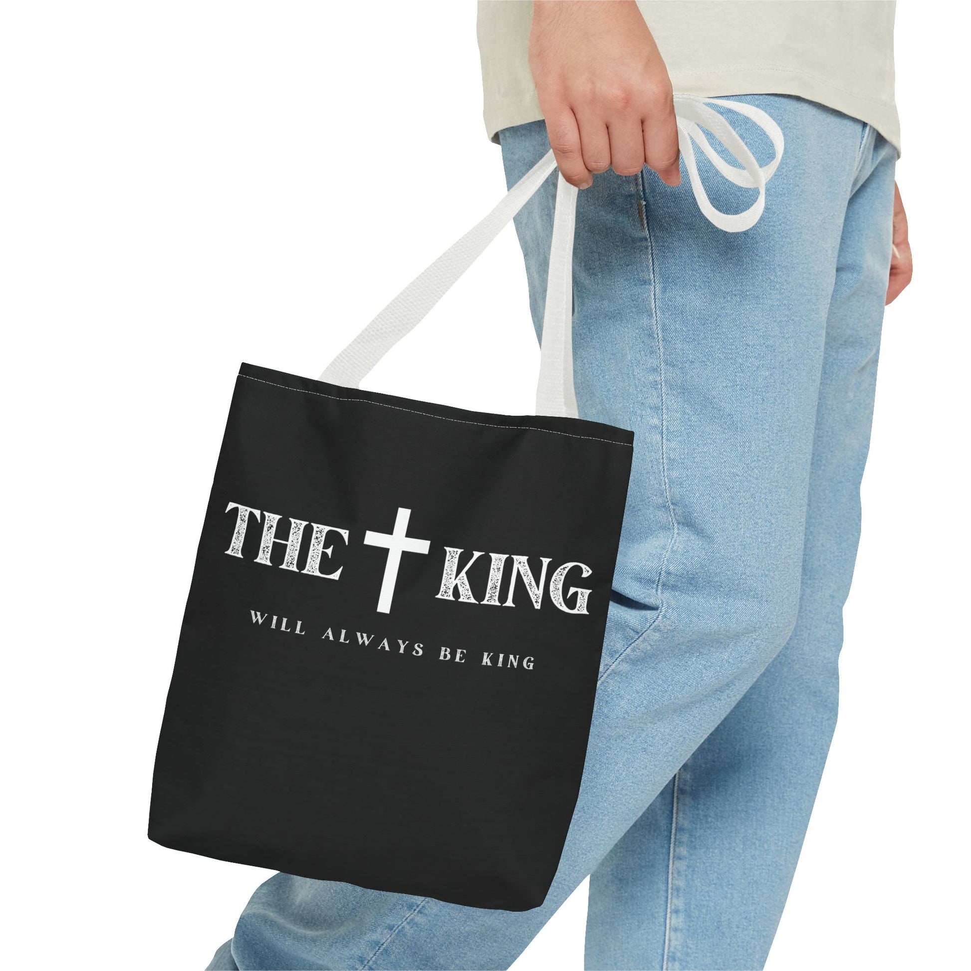 Faith-Inspired Tote Bag, Christian Tote, Shopping Bag, Bible Verse Bag, Gift for Believers, Church Accessory