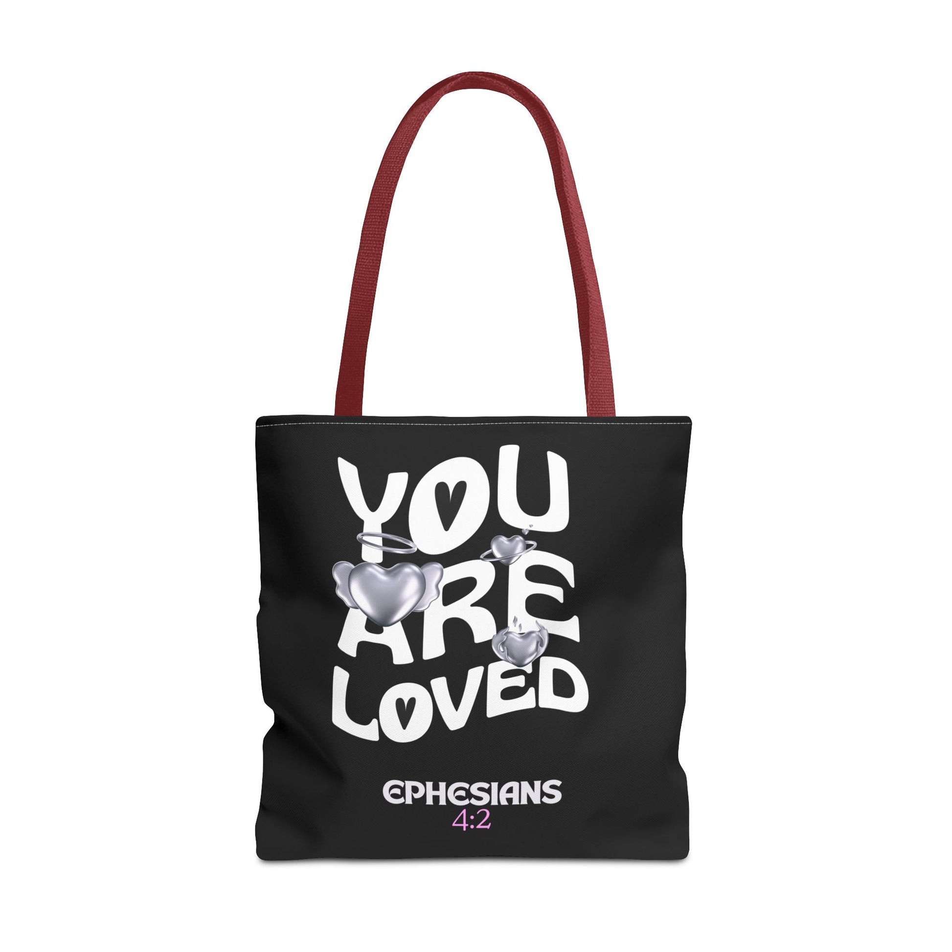 ⭐ "You Are Loved" Tote Bag – Ephesians 4:2