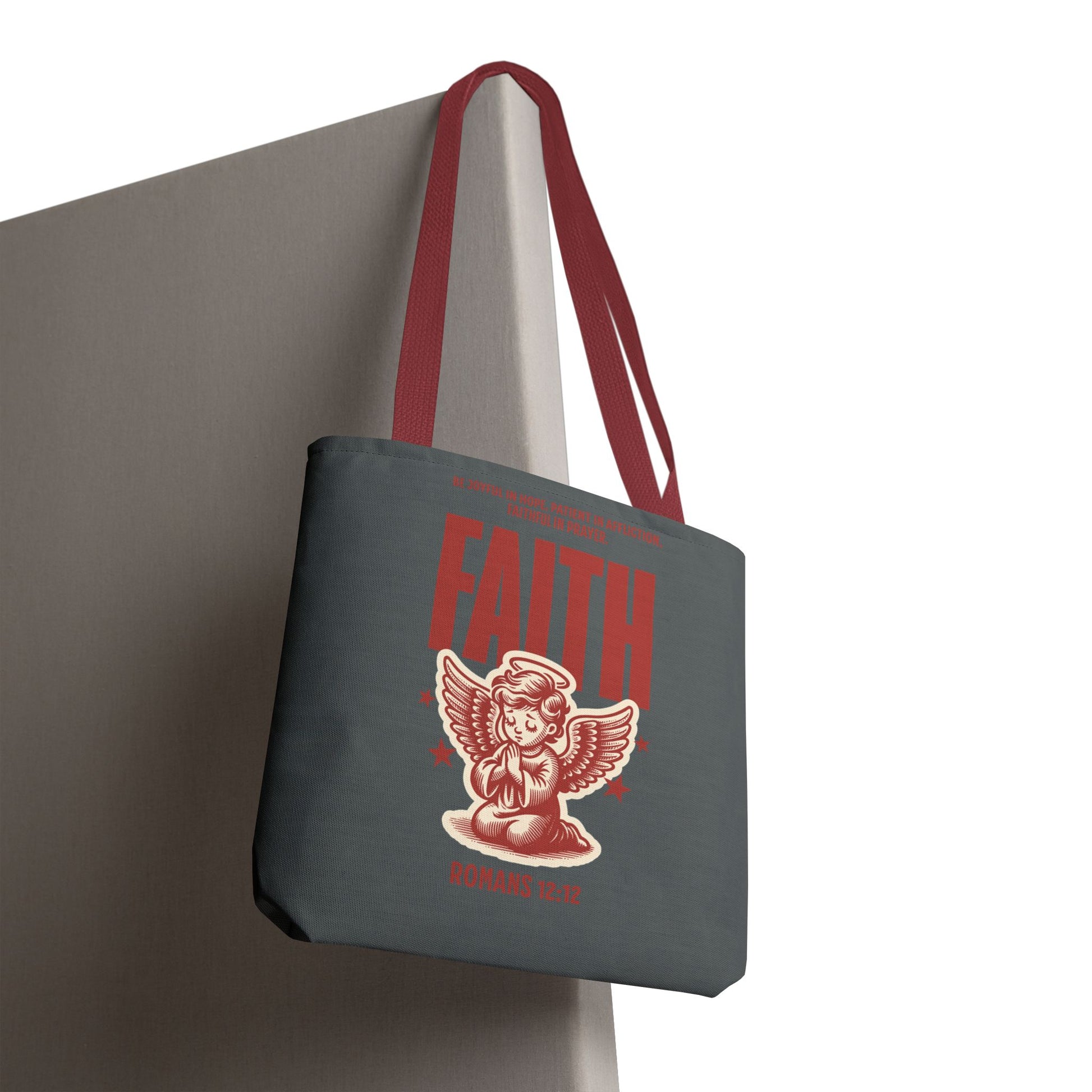 Faith-Inspired Tote Bag: Stylish & Versatile, Gift for Holidays, Shopping, Encouragement, Inspirational Gift, Eco-Friendly Bag
