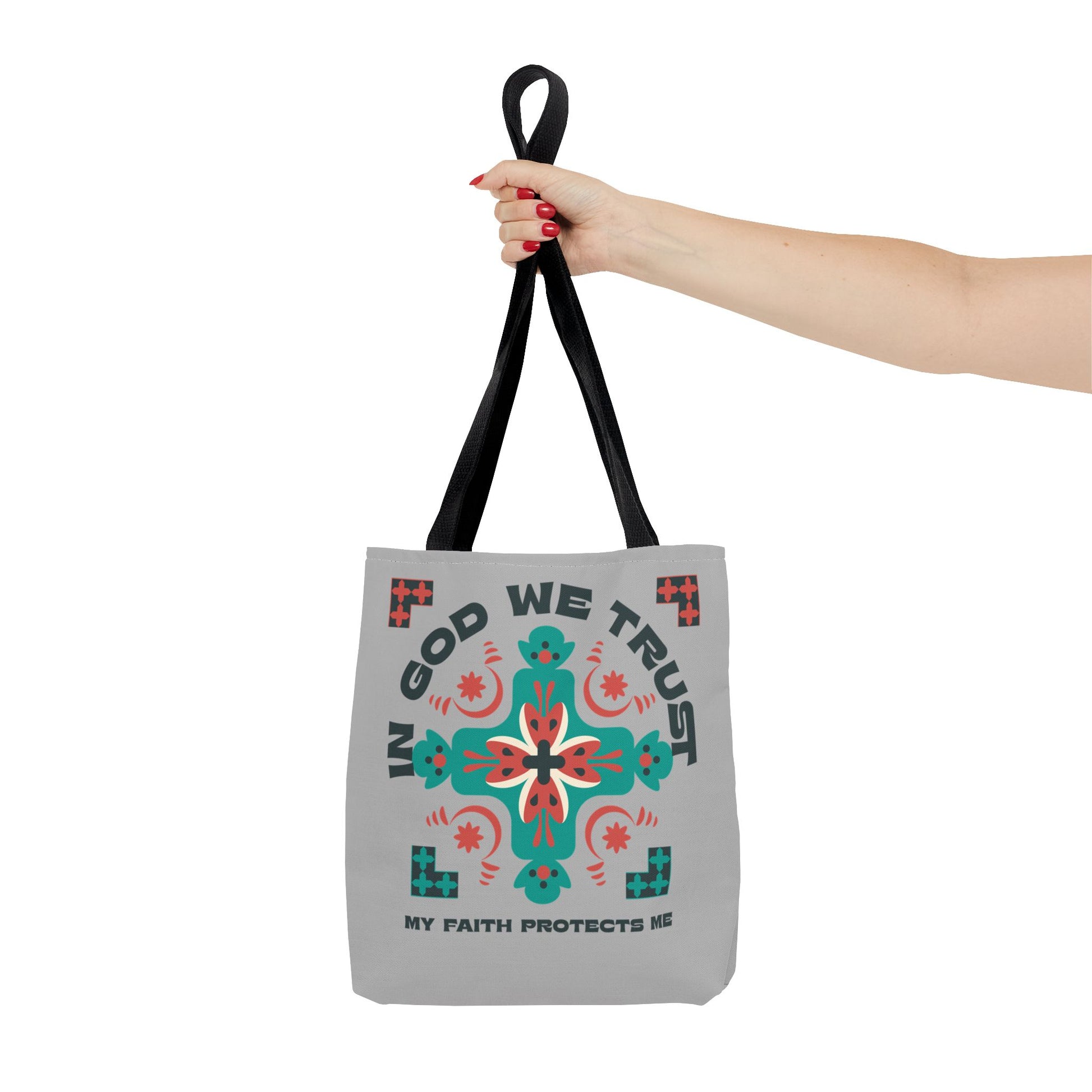 Faith-Inspired Tote Bag, Spiritual Shopper, Inspirational Gift, Religious Tote, Christian Accessory, Everyday Use