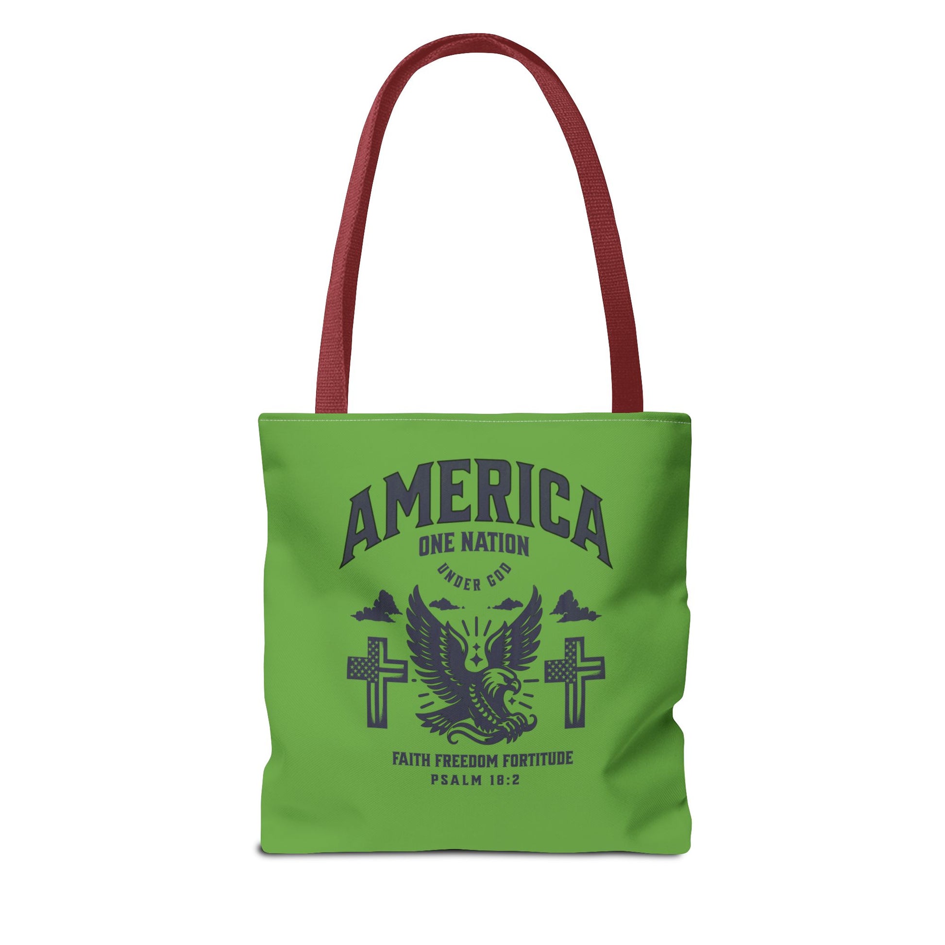 ⭐ America Faith Tote Bag – Bold Patriotic & Faith Statement